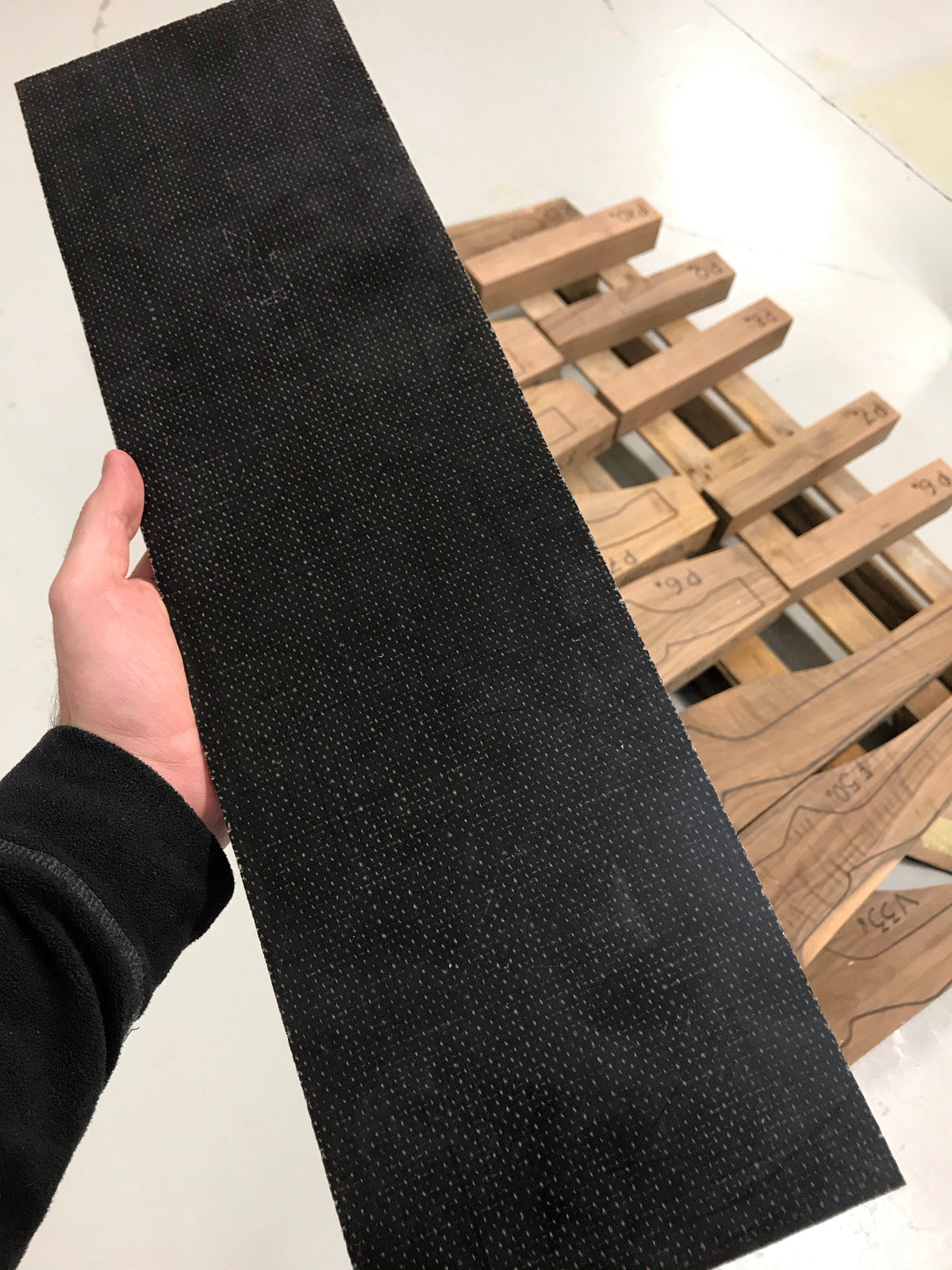 Materiale per manici in piastra di Micarta