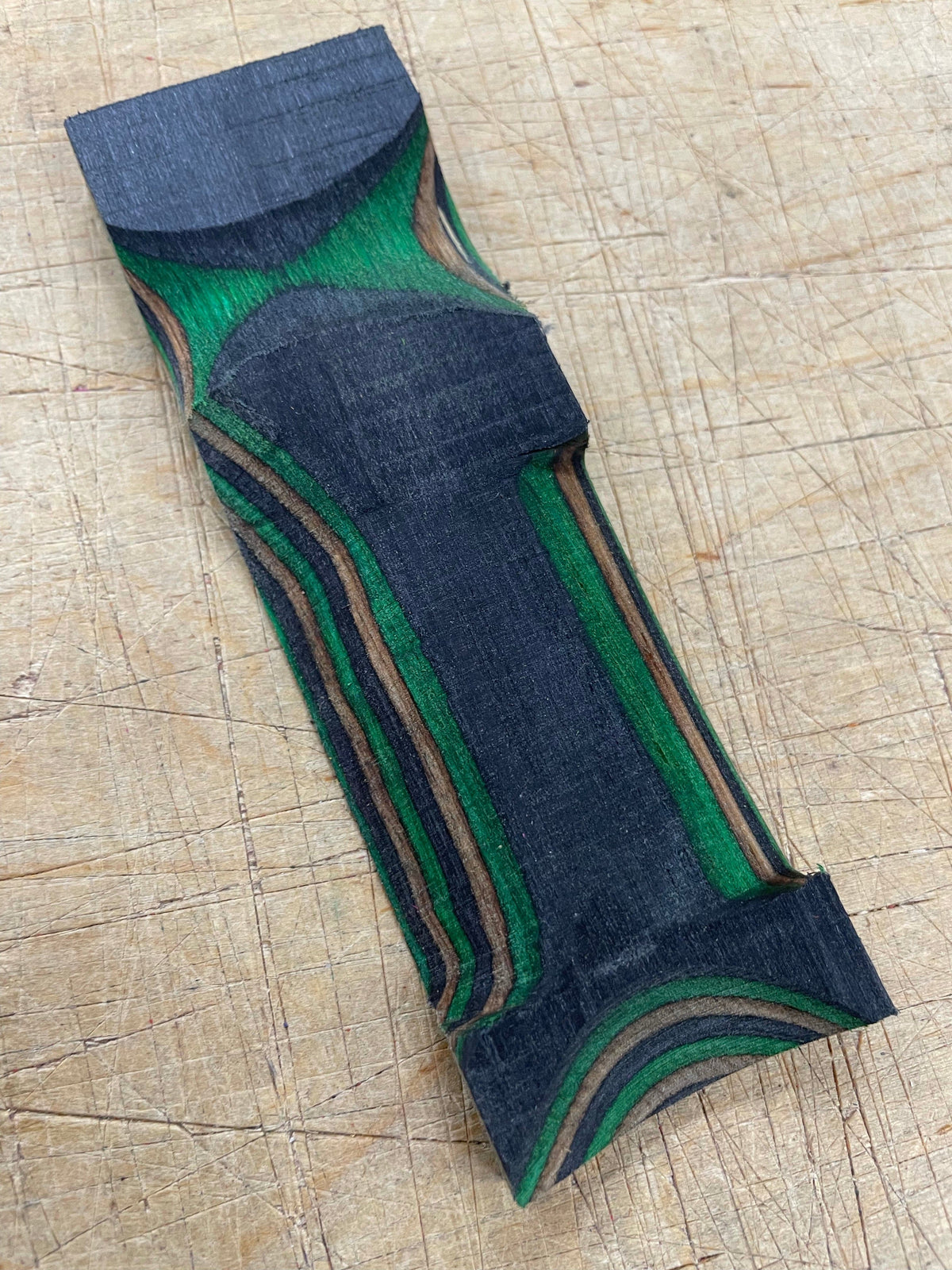 Lawood Blokk - Blocco in legno laminato e colorato