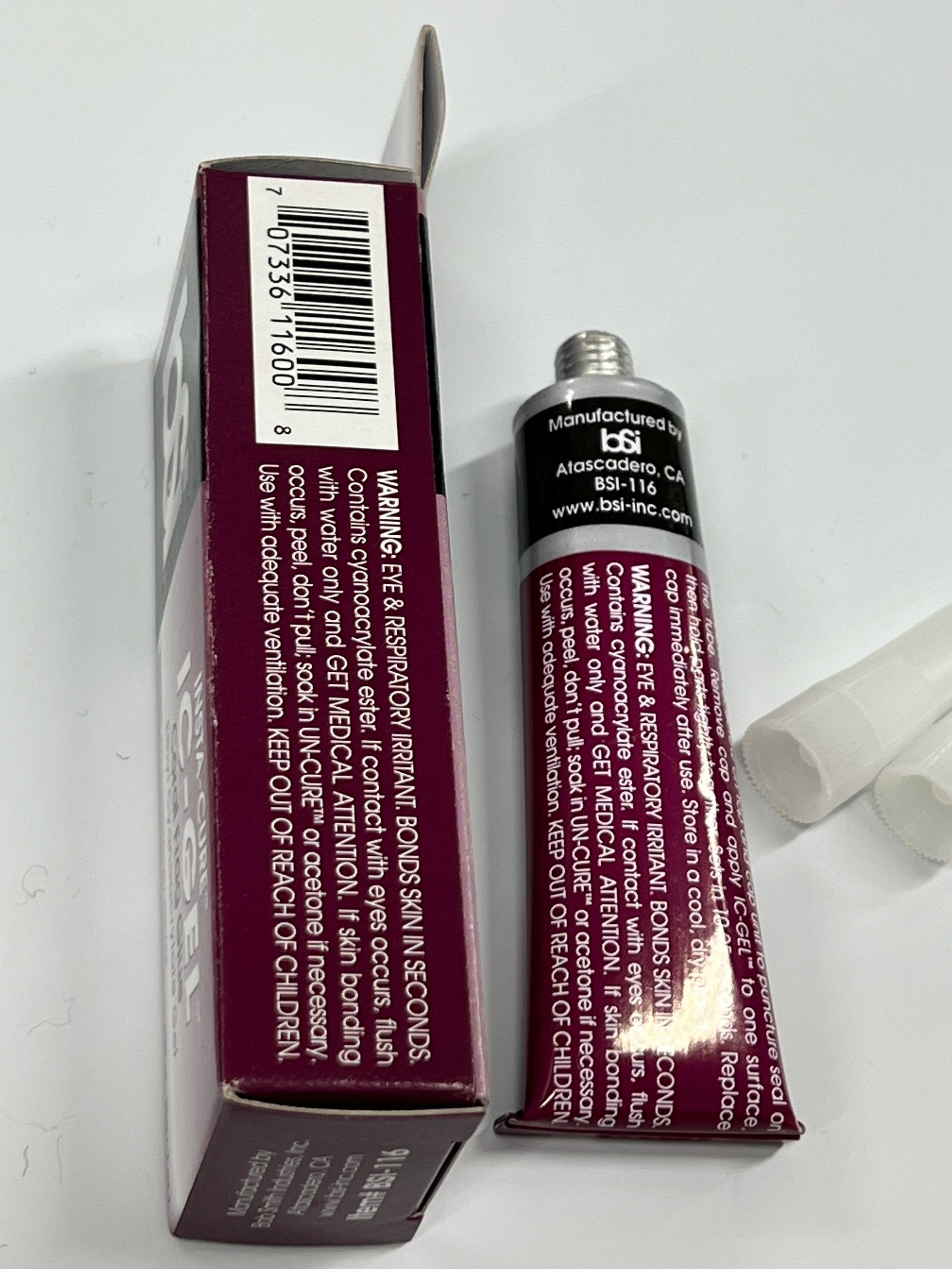 BSI IC-GEL Insta-Cure adesivo istantaneo 20g/tubetto