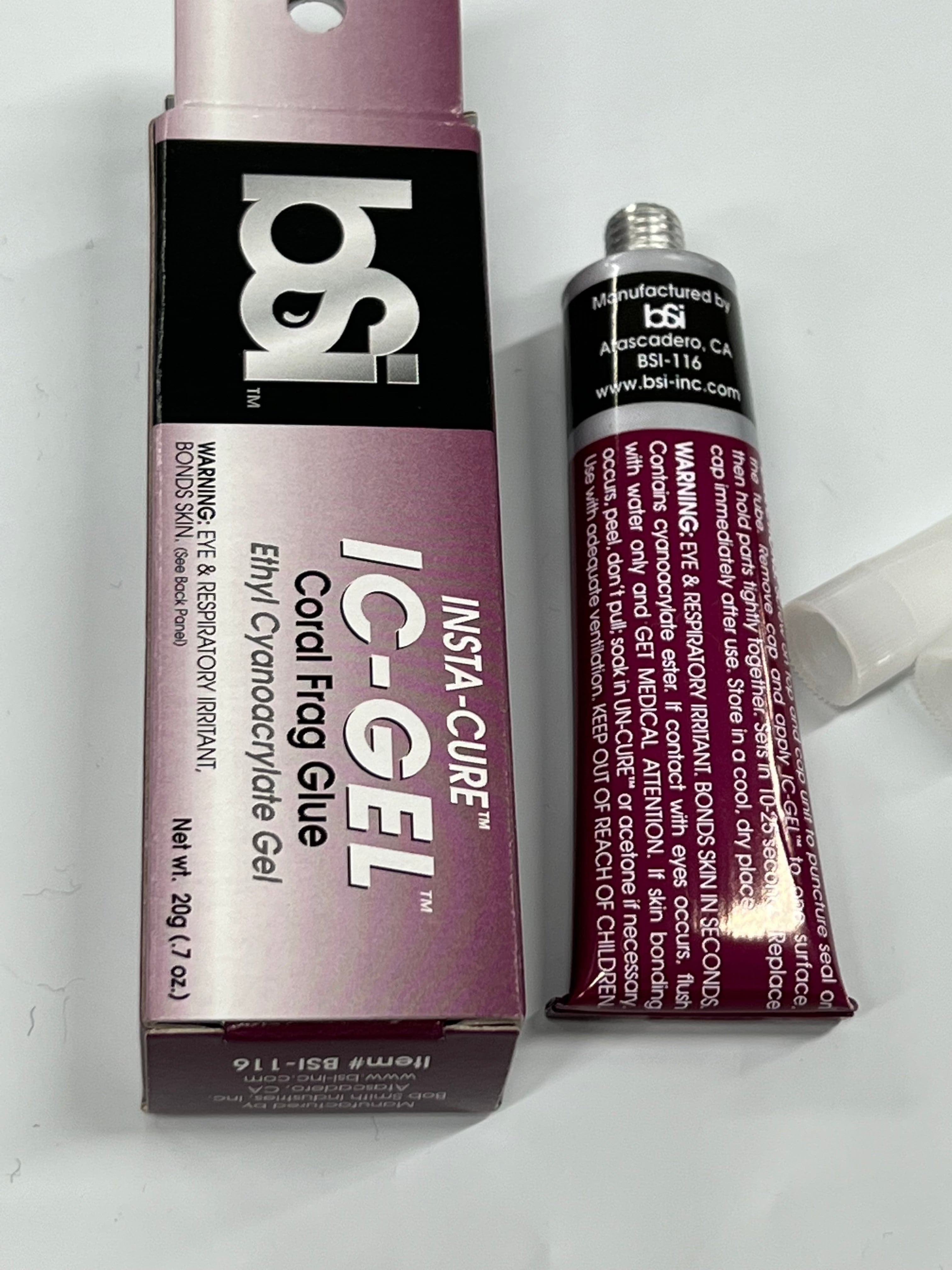 BSI IC-GEL Insta-Cure adesivo istantaneo 20g/tubetto