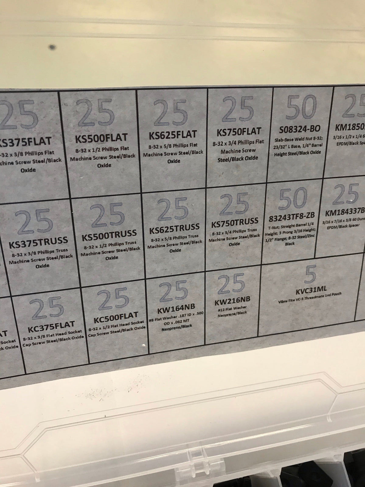 Set di minuteria per foderi in Kydex