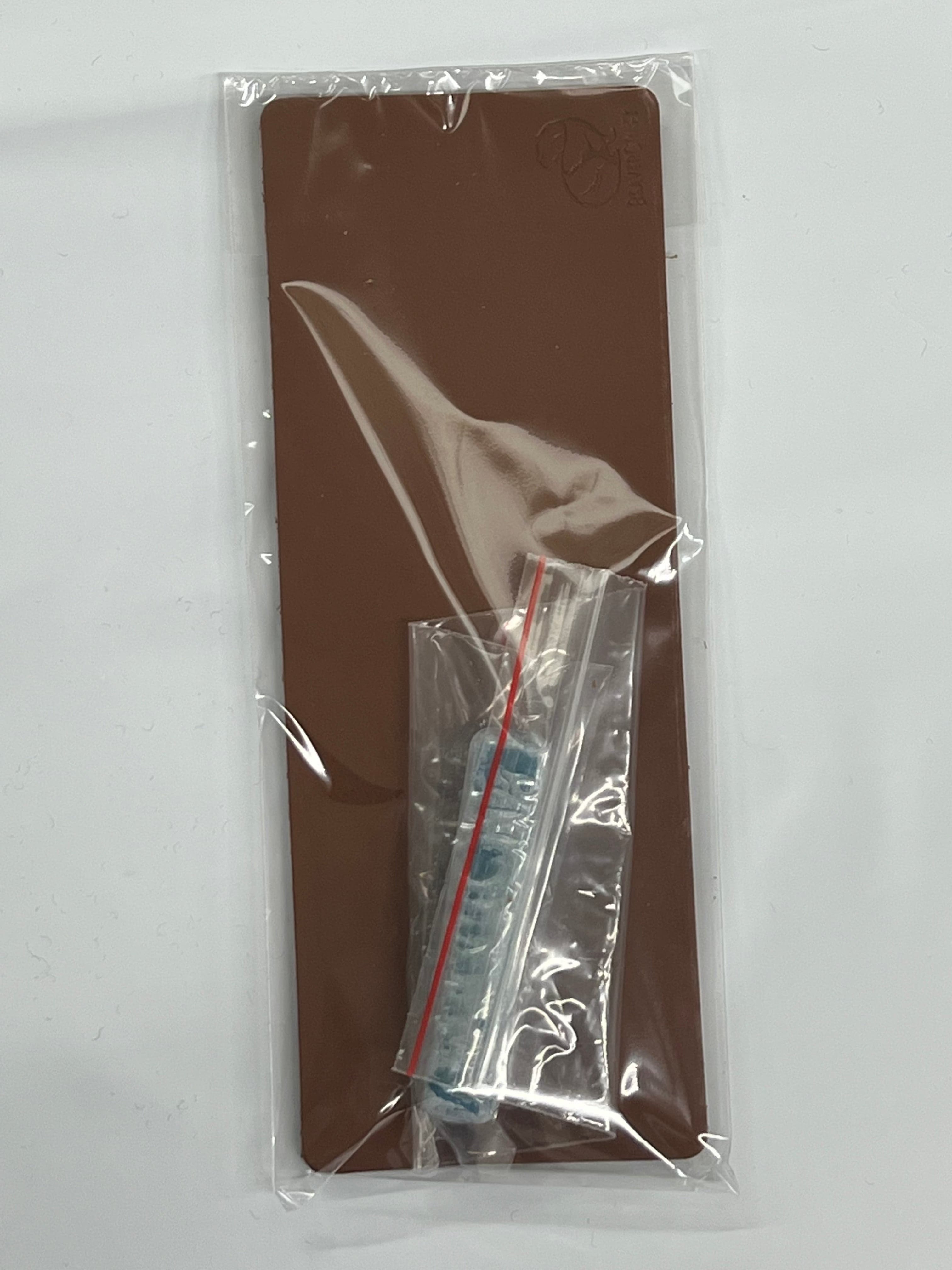 Cinghia in cuoio 200x75 mm con pasta abrasiva