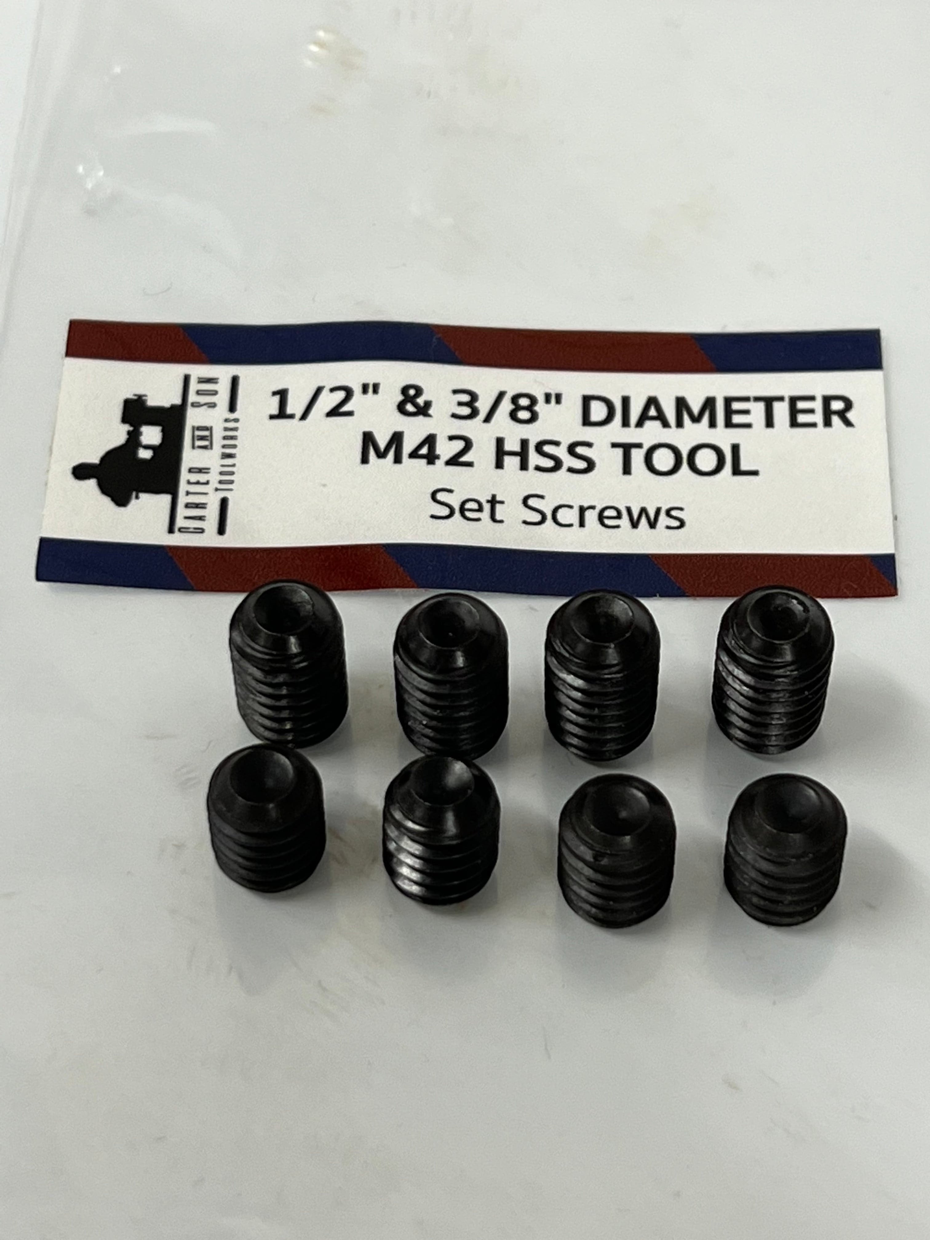 Gorbia in acciaio super rapido M42 - Carter and Son Toolworks