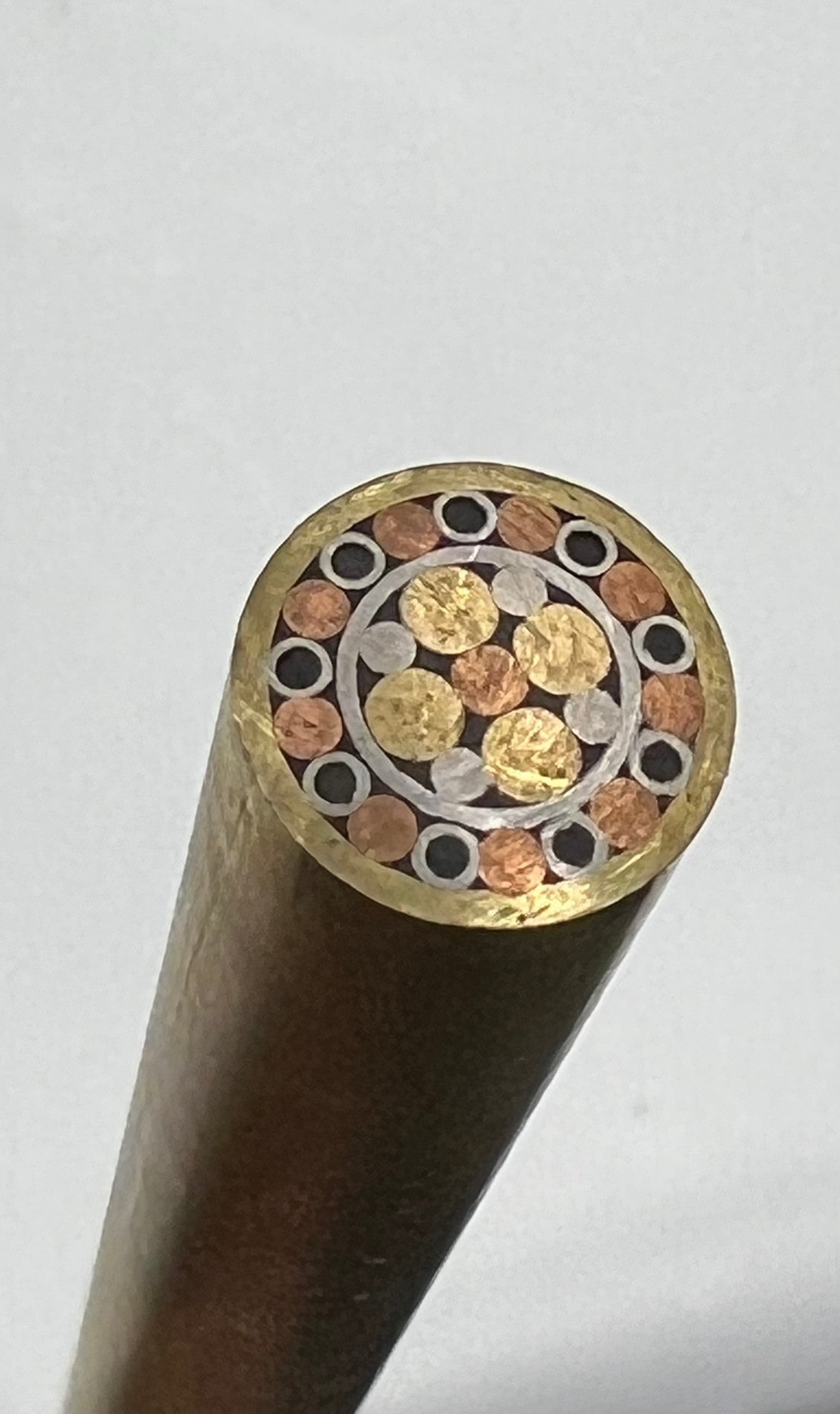 Perno a mosaico 9,5 mm Decorazione per manico