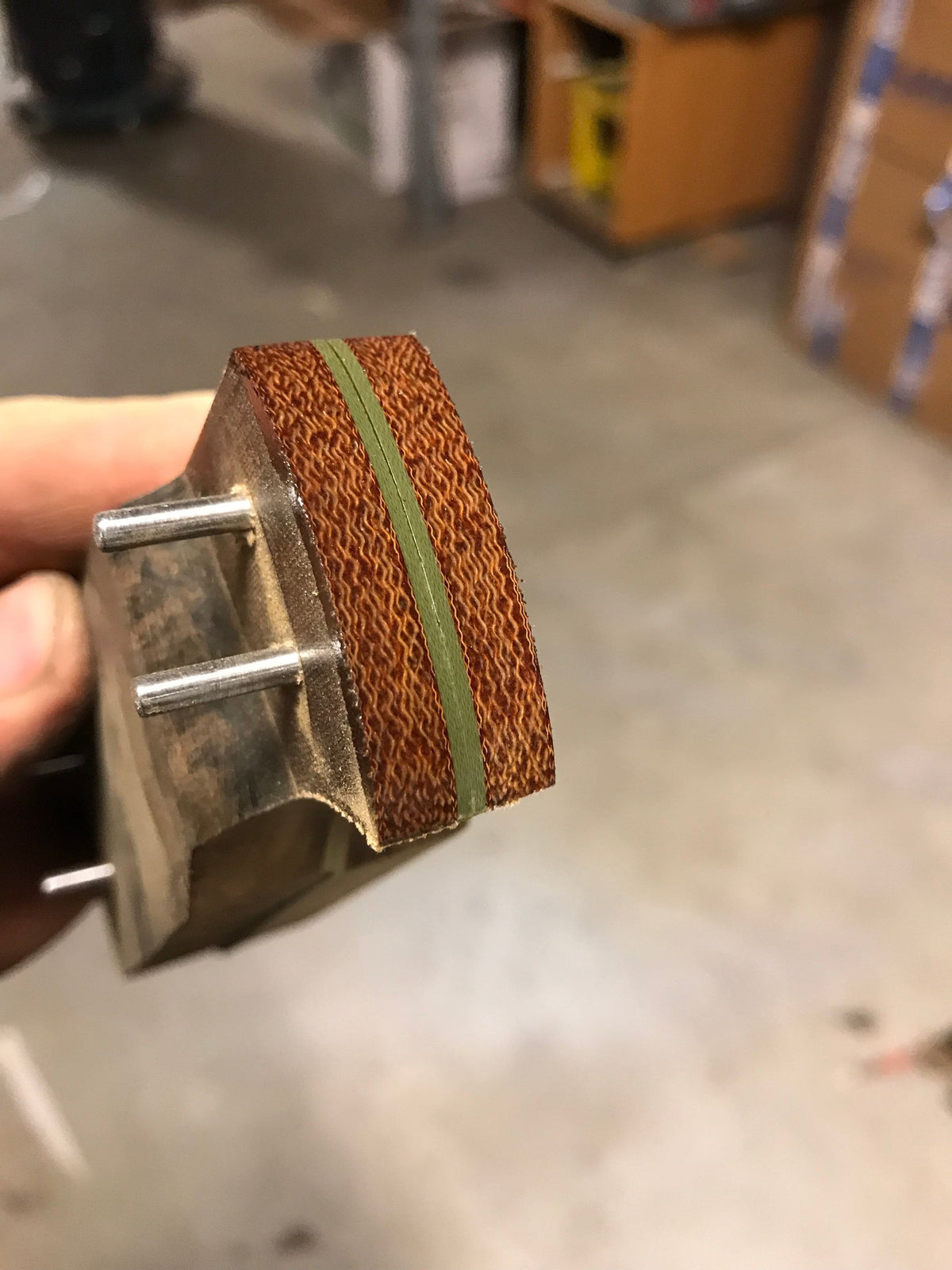 Materiale per manici in piastra di Micarta