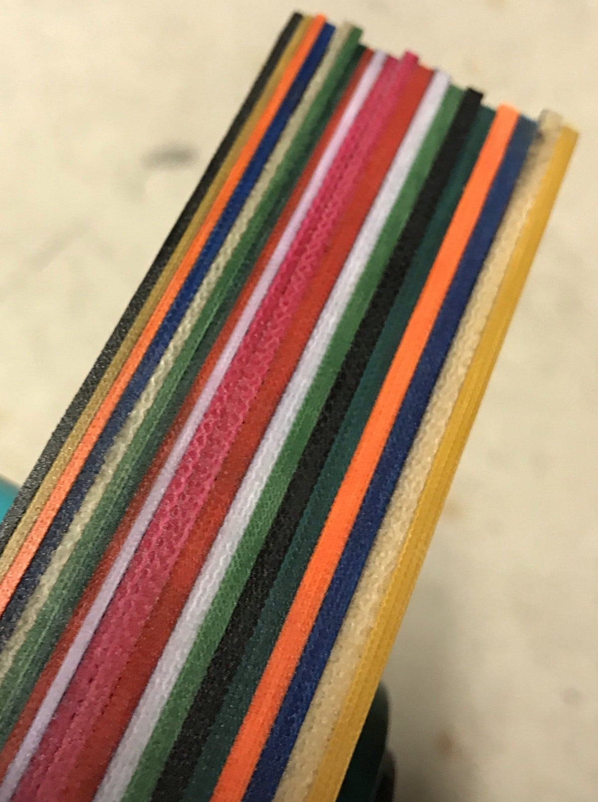 Distanziali in Micarta (spacer/liner da 1 e 2 mm)