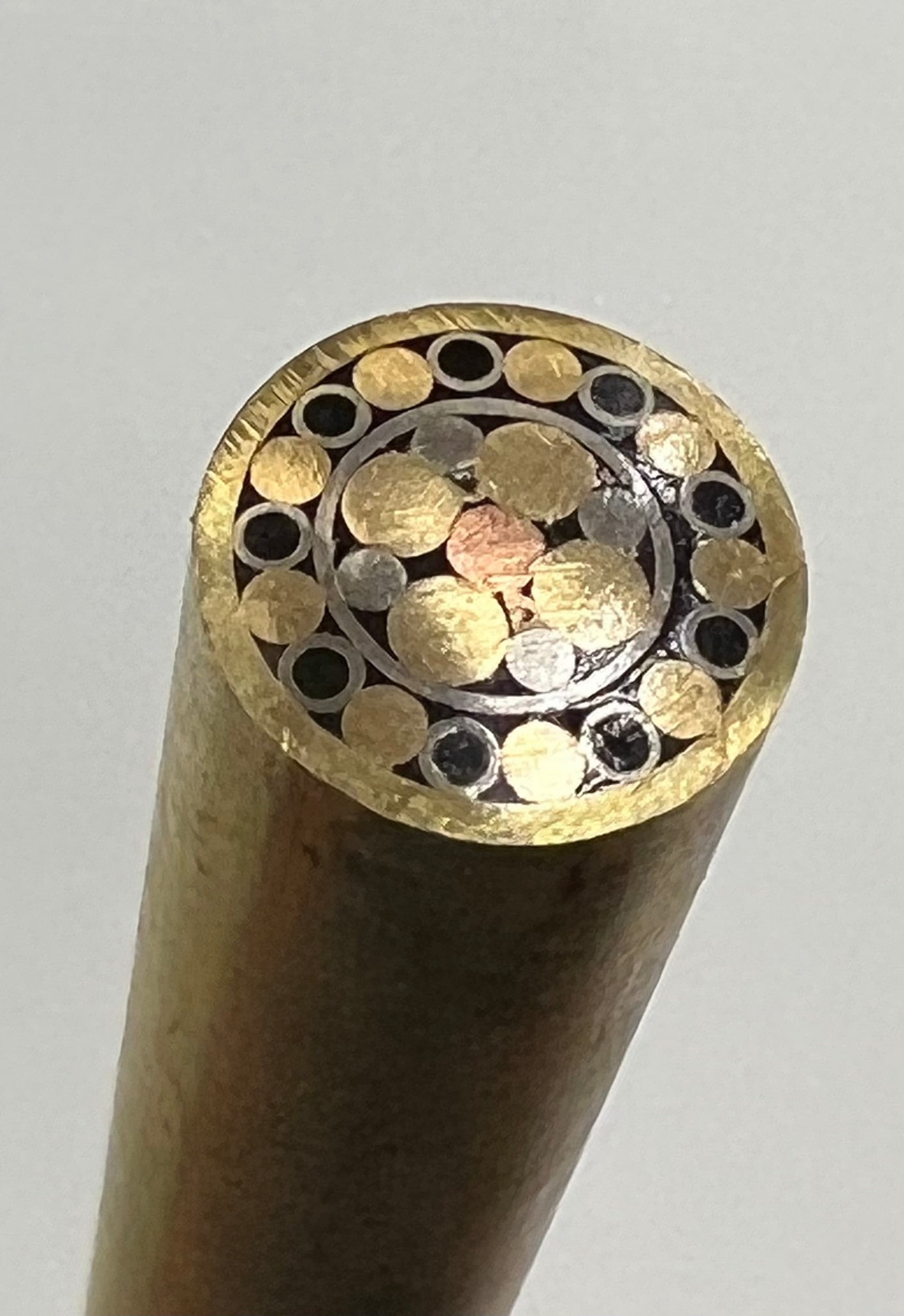 Perno a mosaico 9,5 mm Decorazione per manico