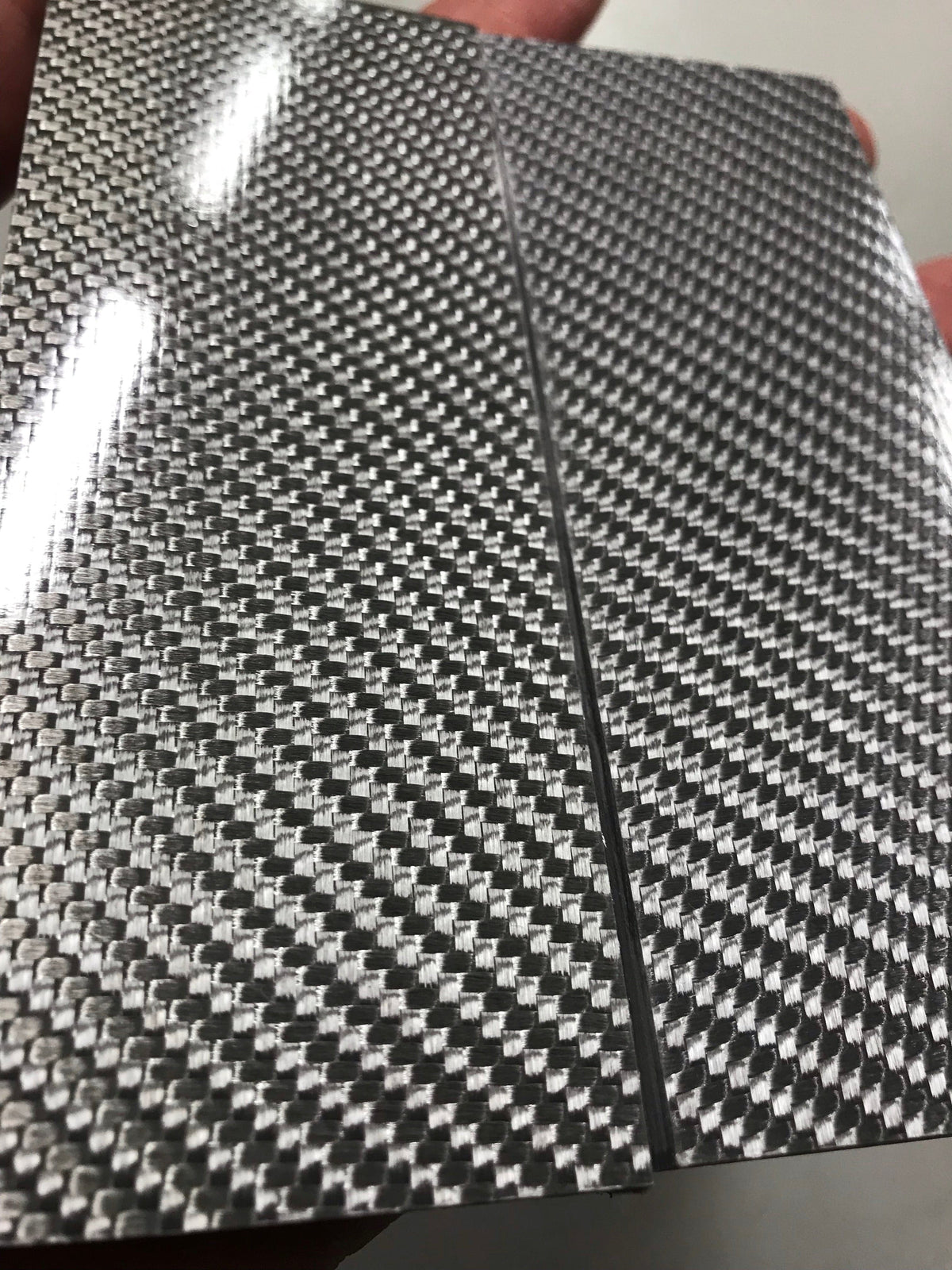 Piastra in twill d'argento