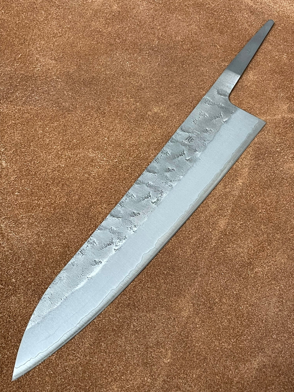 Lama per coltello giapponese forgiata a mano Gyuto 240 Silver3