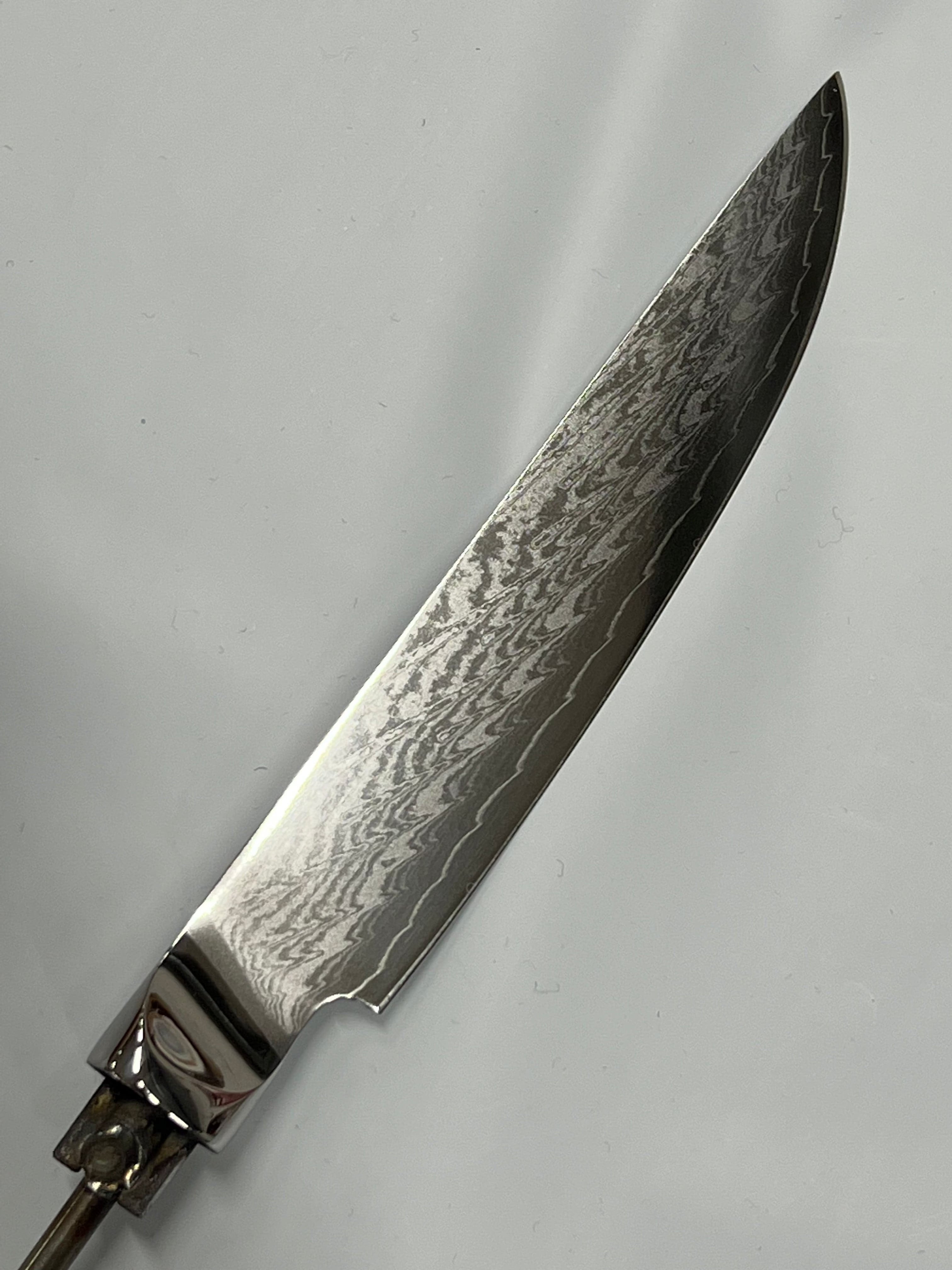 Lama coltello da bistecca 5" (143 mm) - Coltello da chef in damasco AUS10