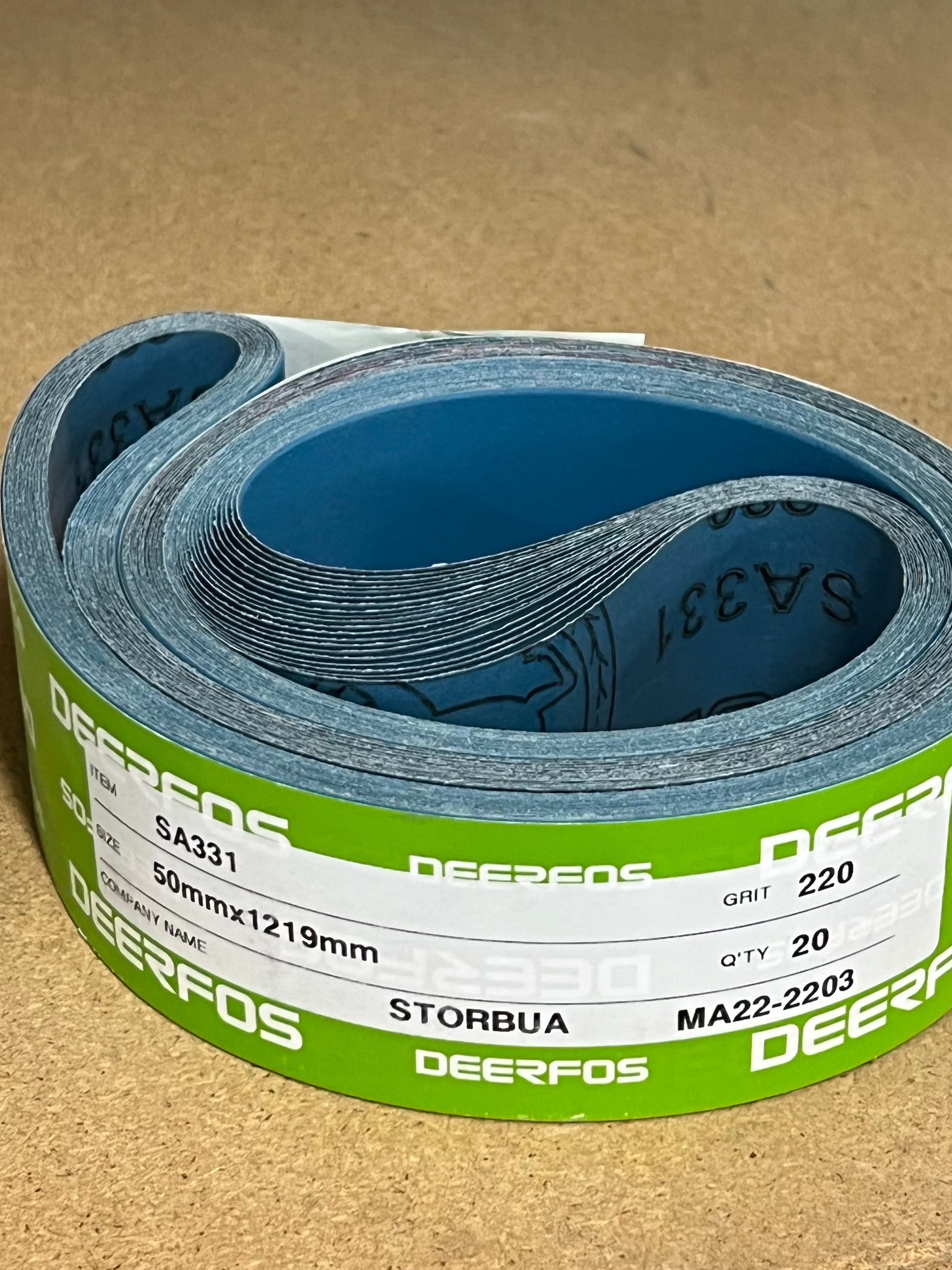 Nastro abrasivo 2x48" (50x1219 mm)