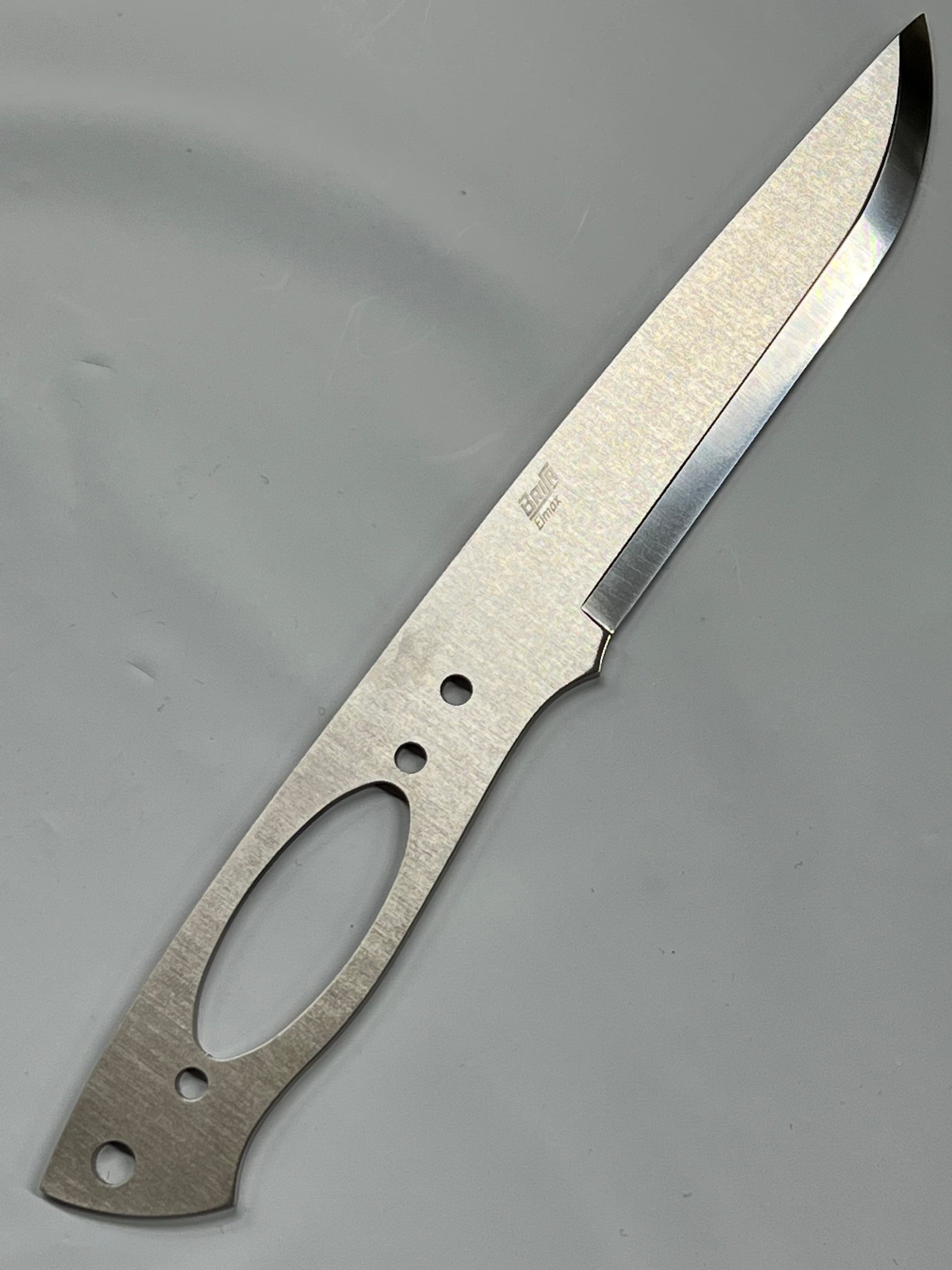 Lama per coltello Brisa Trapper 115 Scandi Elmax inossidabile