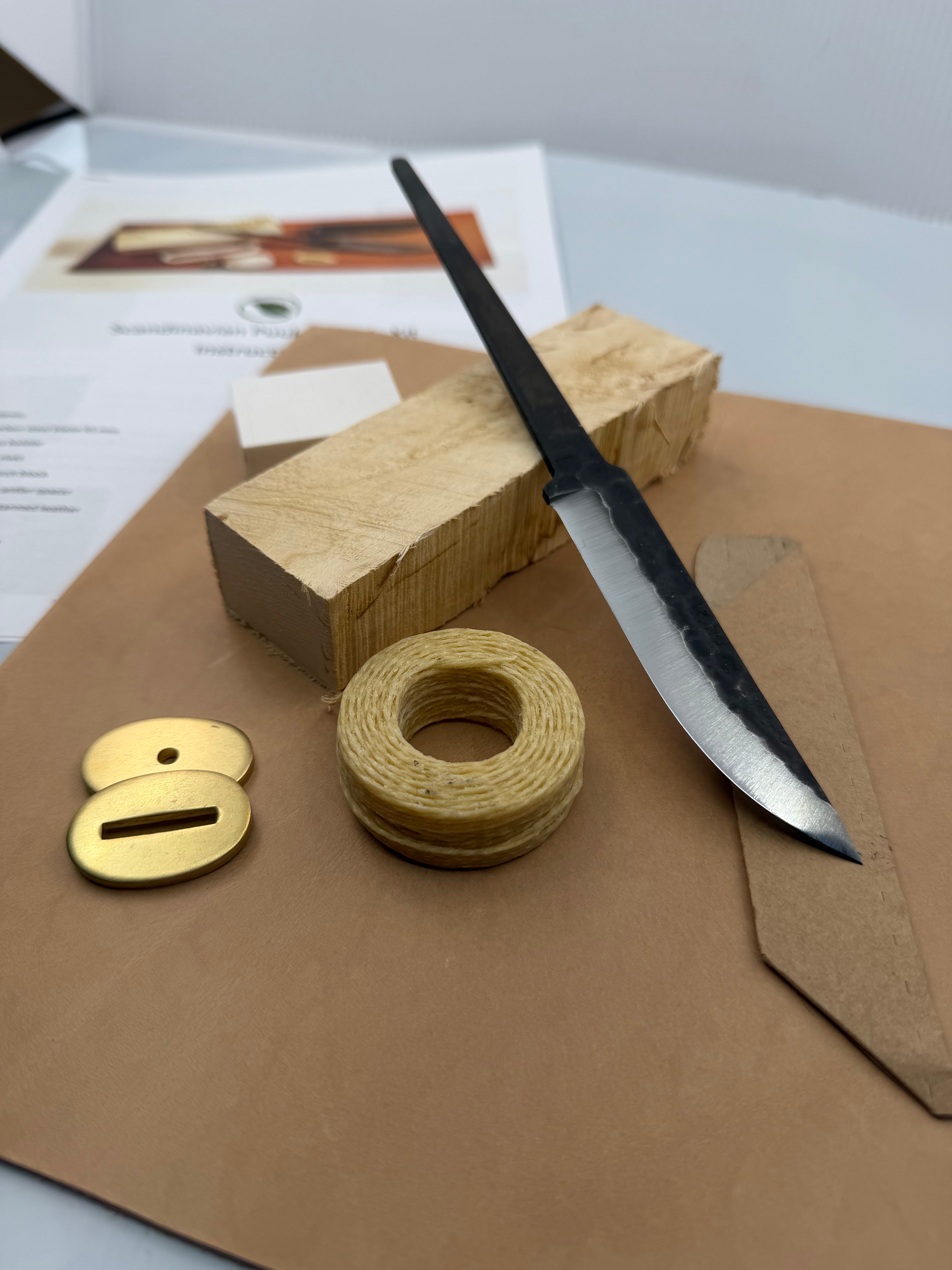 Kit per la costruzione di coltelli KBS3 - Coltello Tollekniv da 95 mm