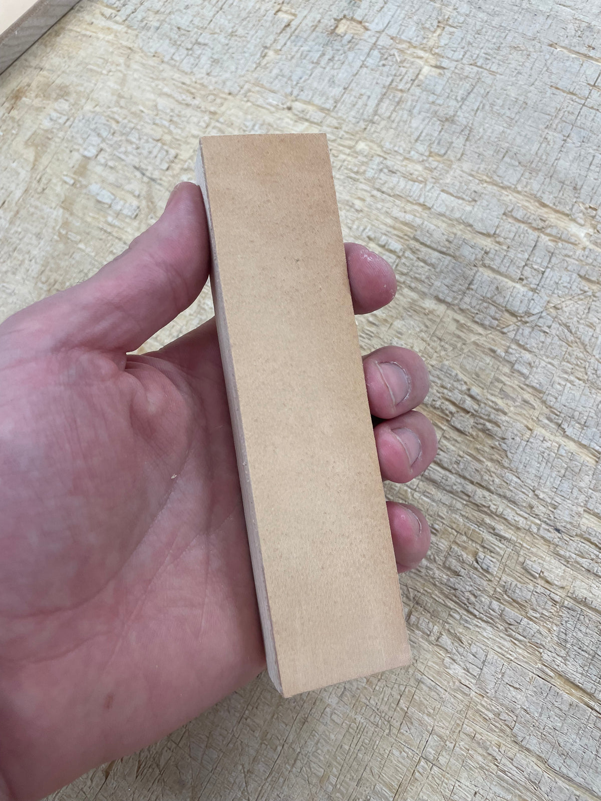 Cinghia in pelle fatta a mano 140x35mm