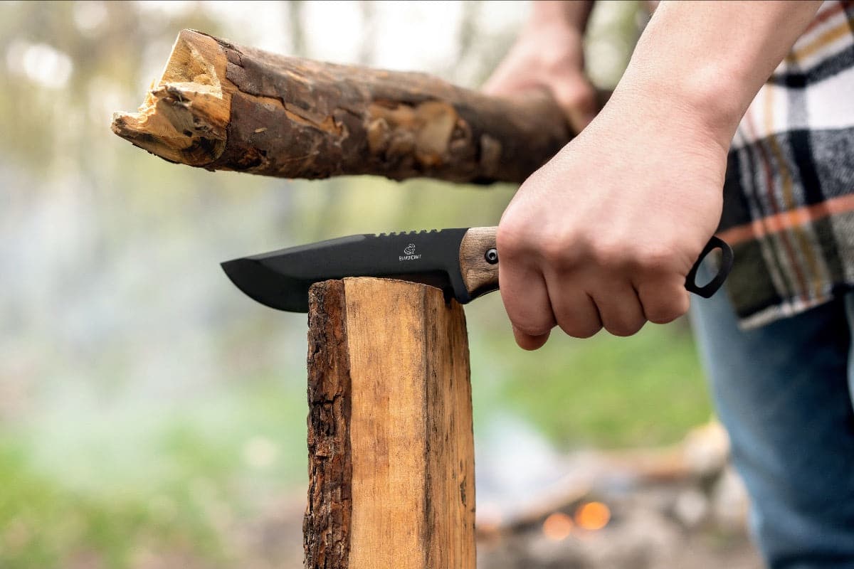 BSH4 Dusk-kit Lama per coltello Bushcraft con viti