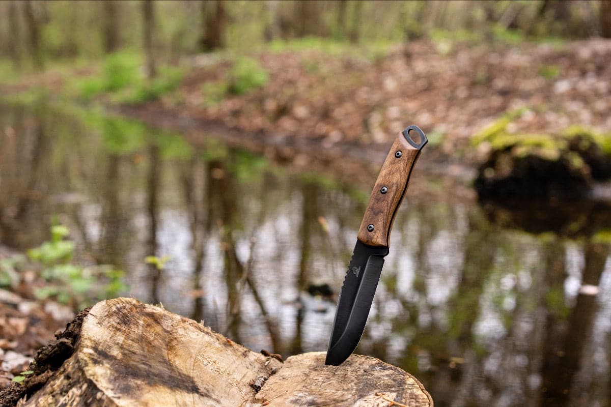 BSH4 Dusk-kit Lama per coltello Bushcraft con viti