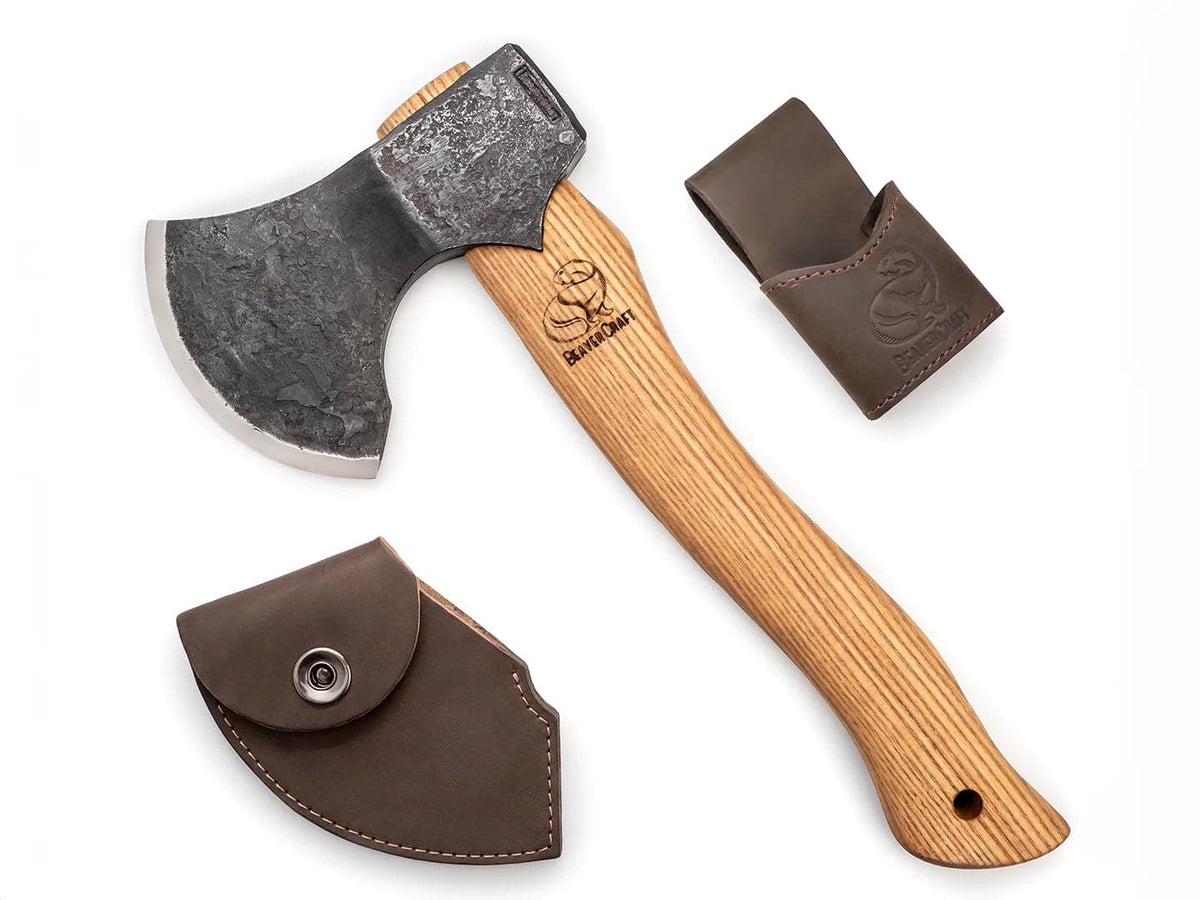 Ascia con protezione per il filo AX3 Bushcraft Ascia da spacco