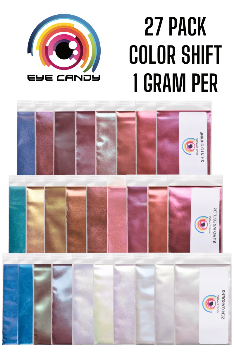 Set di campioni Colorshift 27 Colori - Eye Candy Pigments
