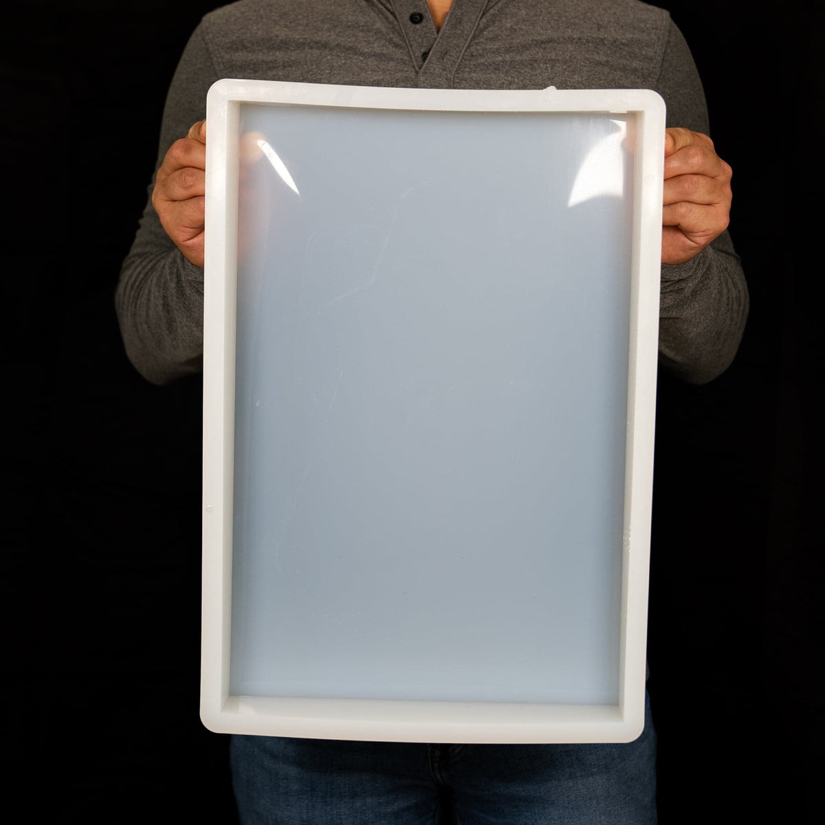 Stampo in silicone rettangolare (458x305x51mm)