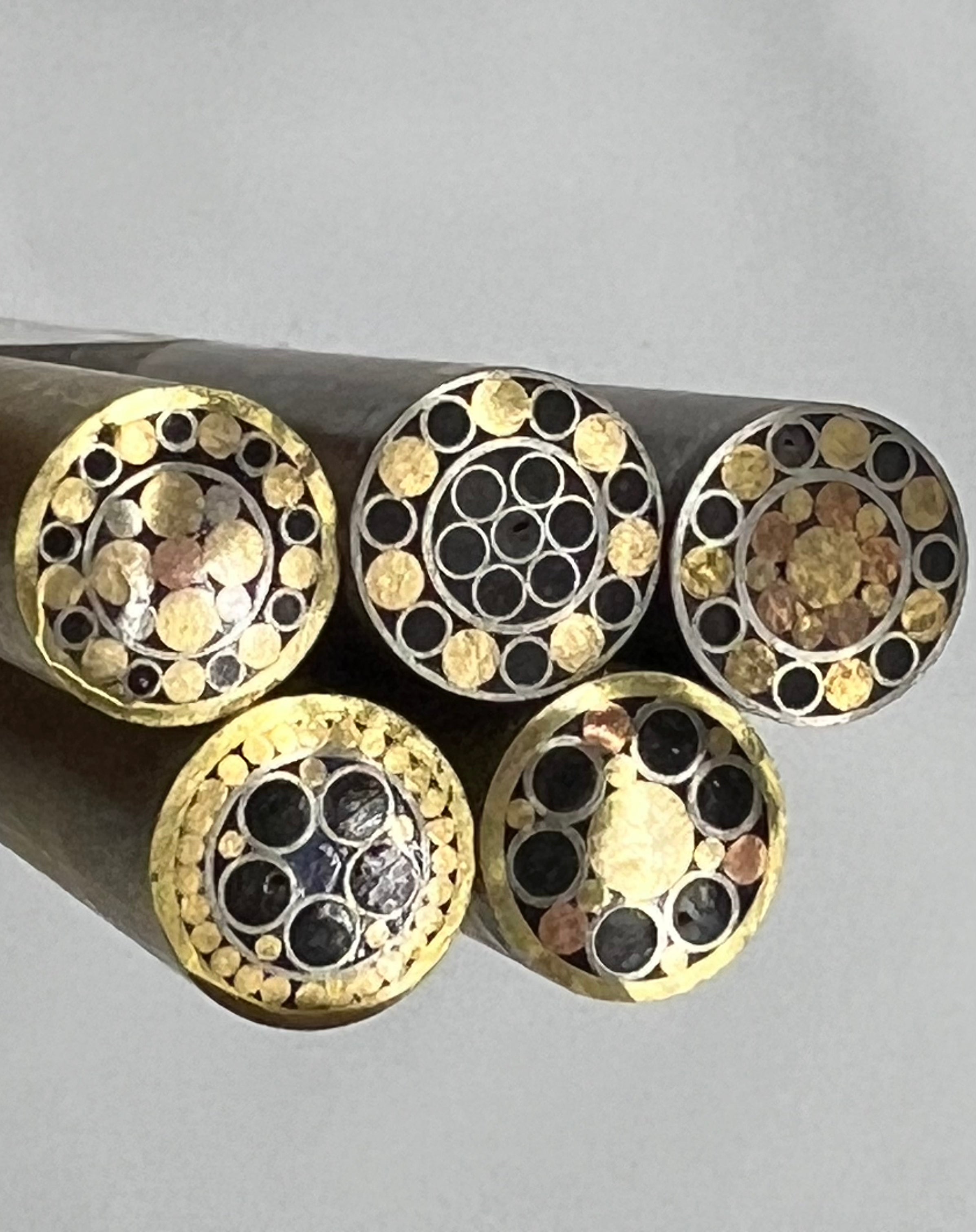 Perno a mosaico 9,5 mm Decorazione per manico