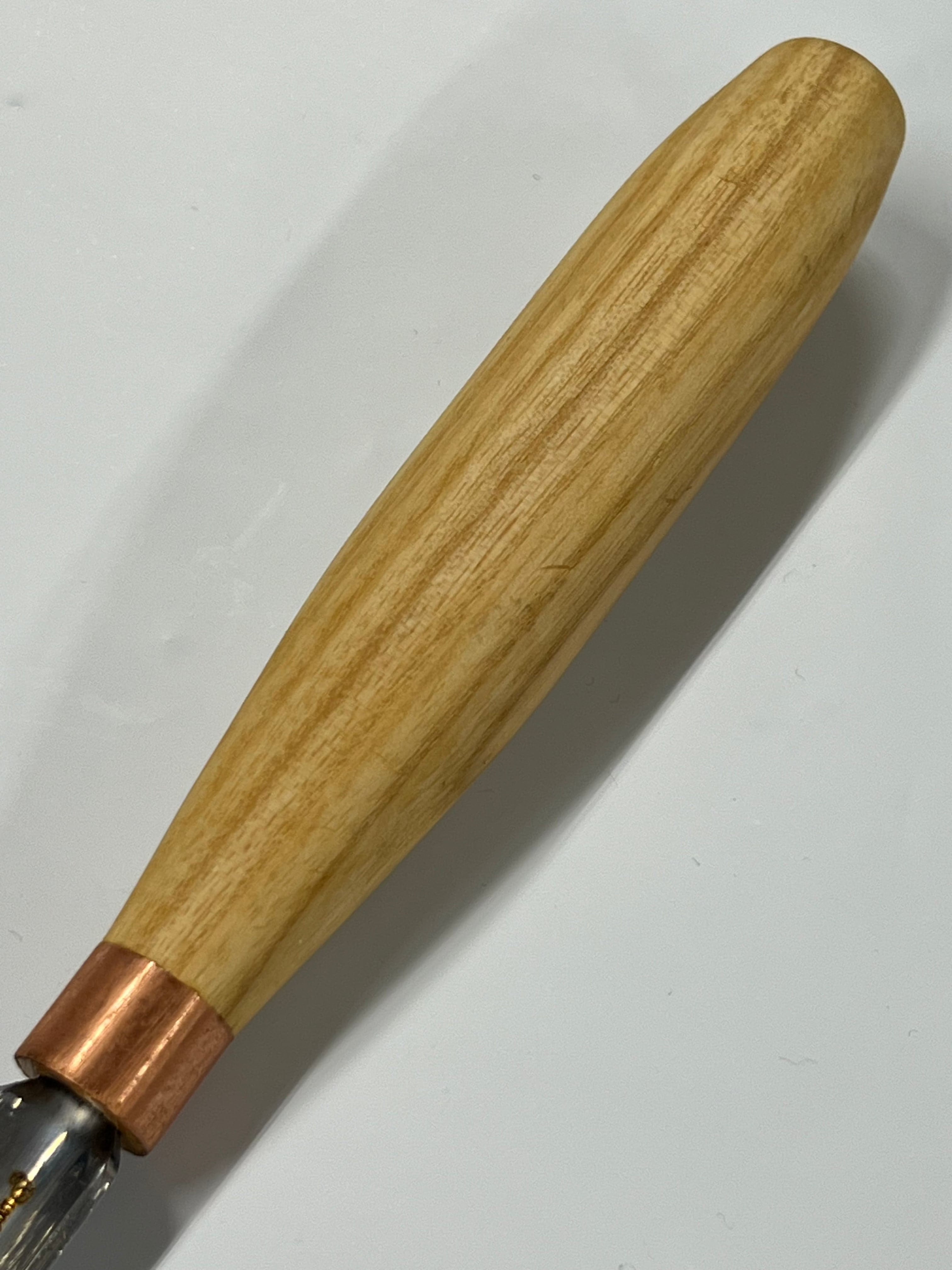 Scalpello per intaglio 80x10mm dritto arrotondato K9/10