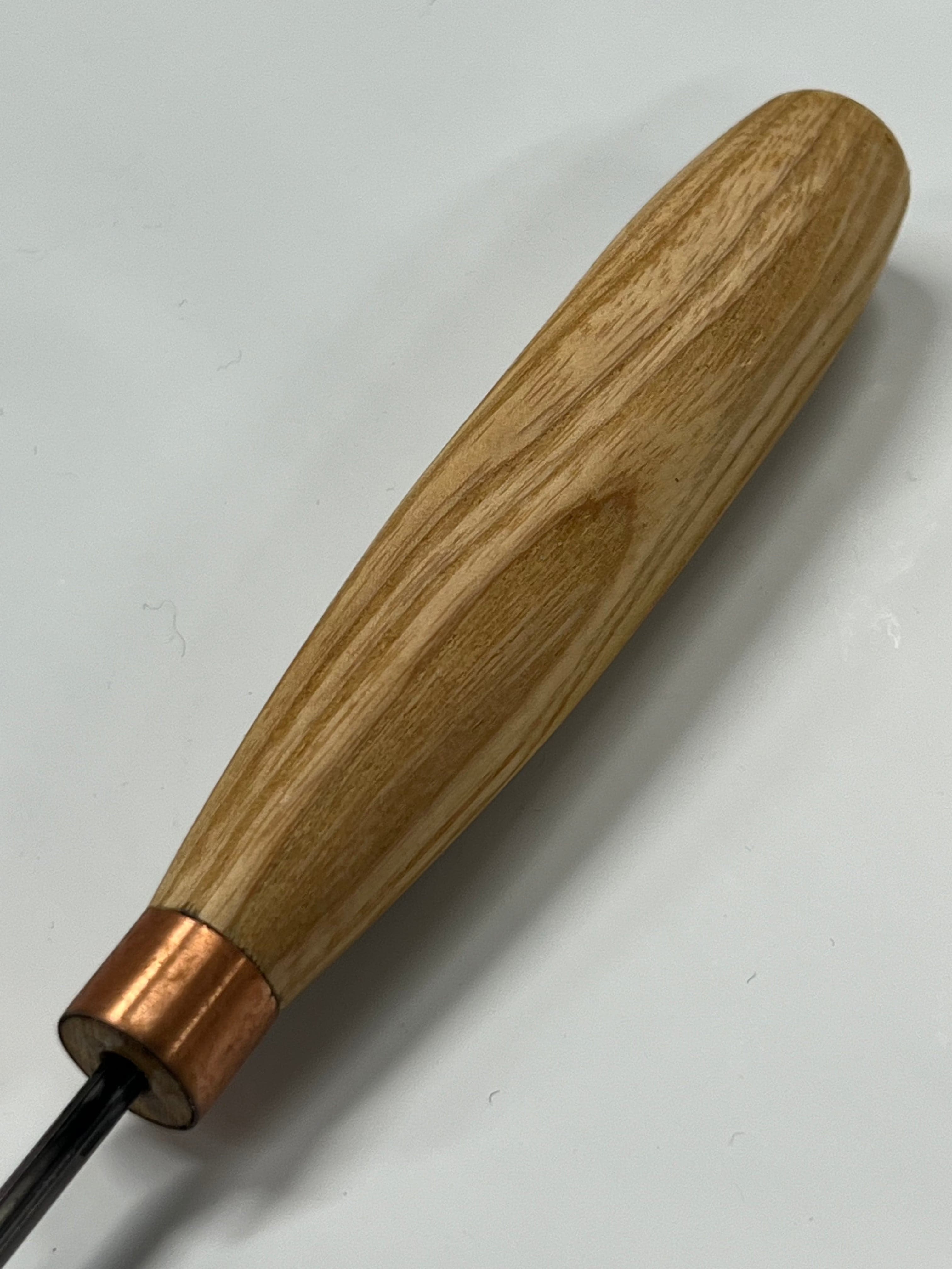 Scalpello per intaglio 80x2mm dritto arrotondato K12/02