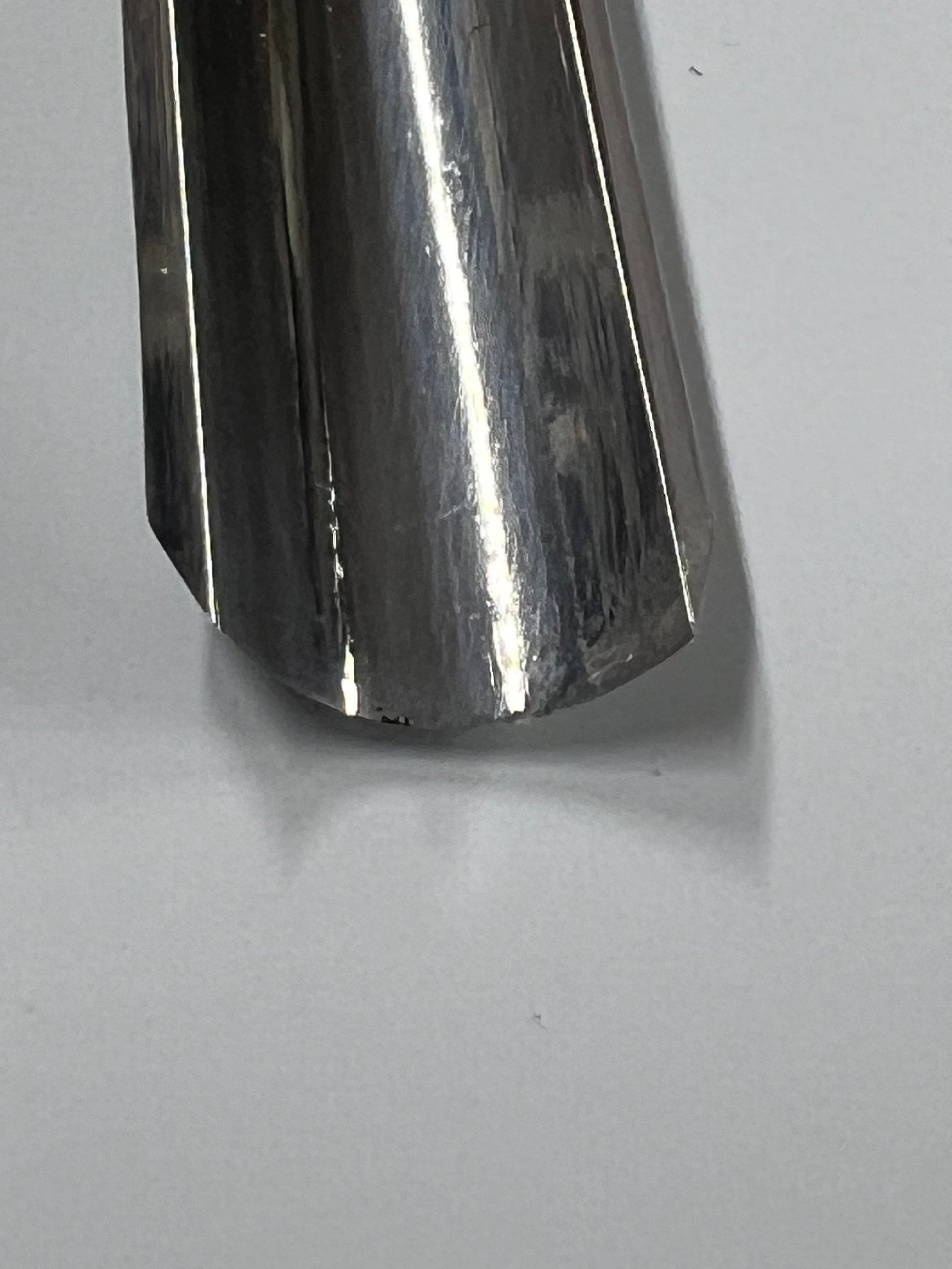 Scalpello per intaglio 75x10mm, sgorbia dritta arrotondata P9/10 con manico a sfera