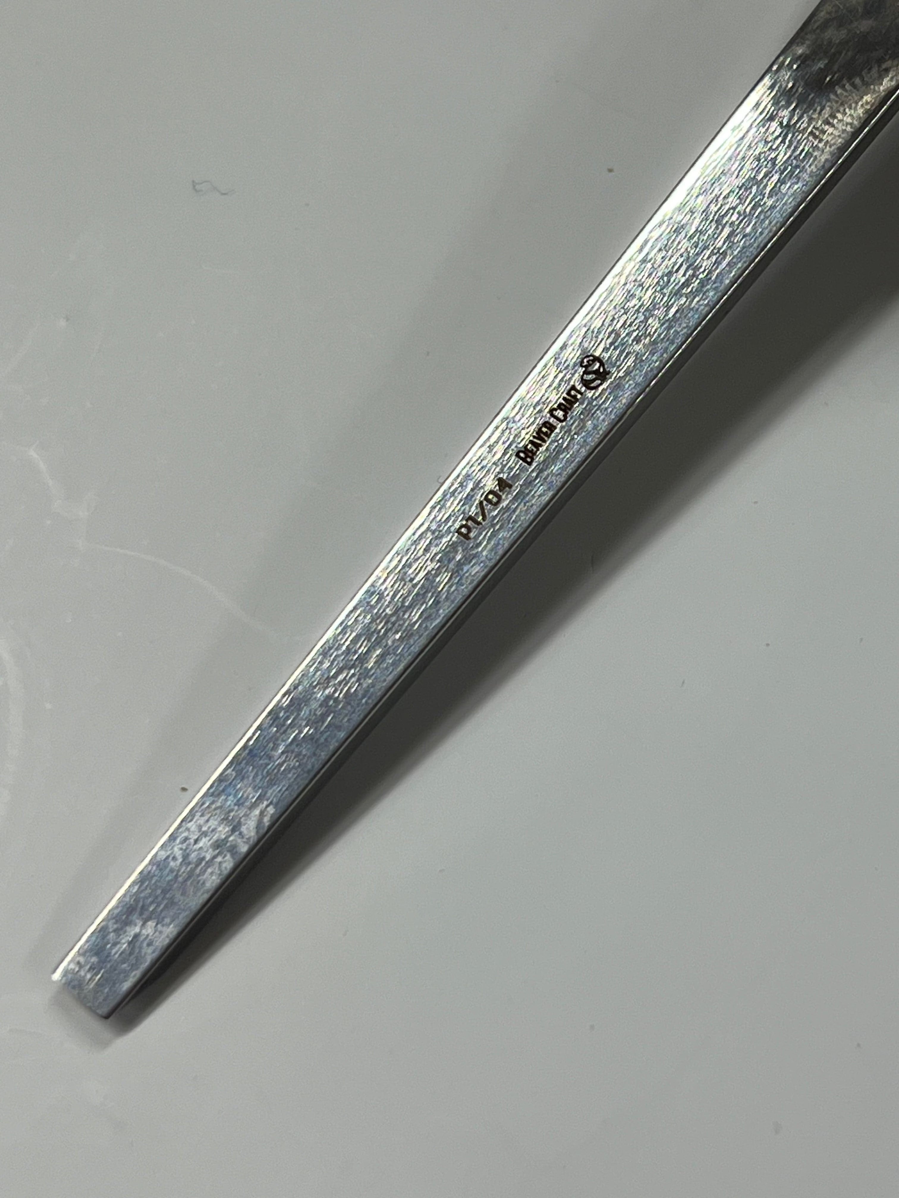 Stroppello per intaglio 75x4mm scalpello piatto dritto P1/04 con manico a pomello