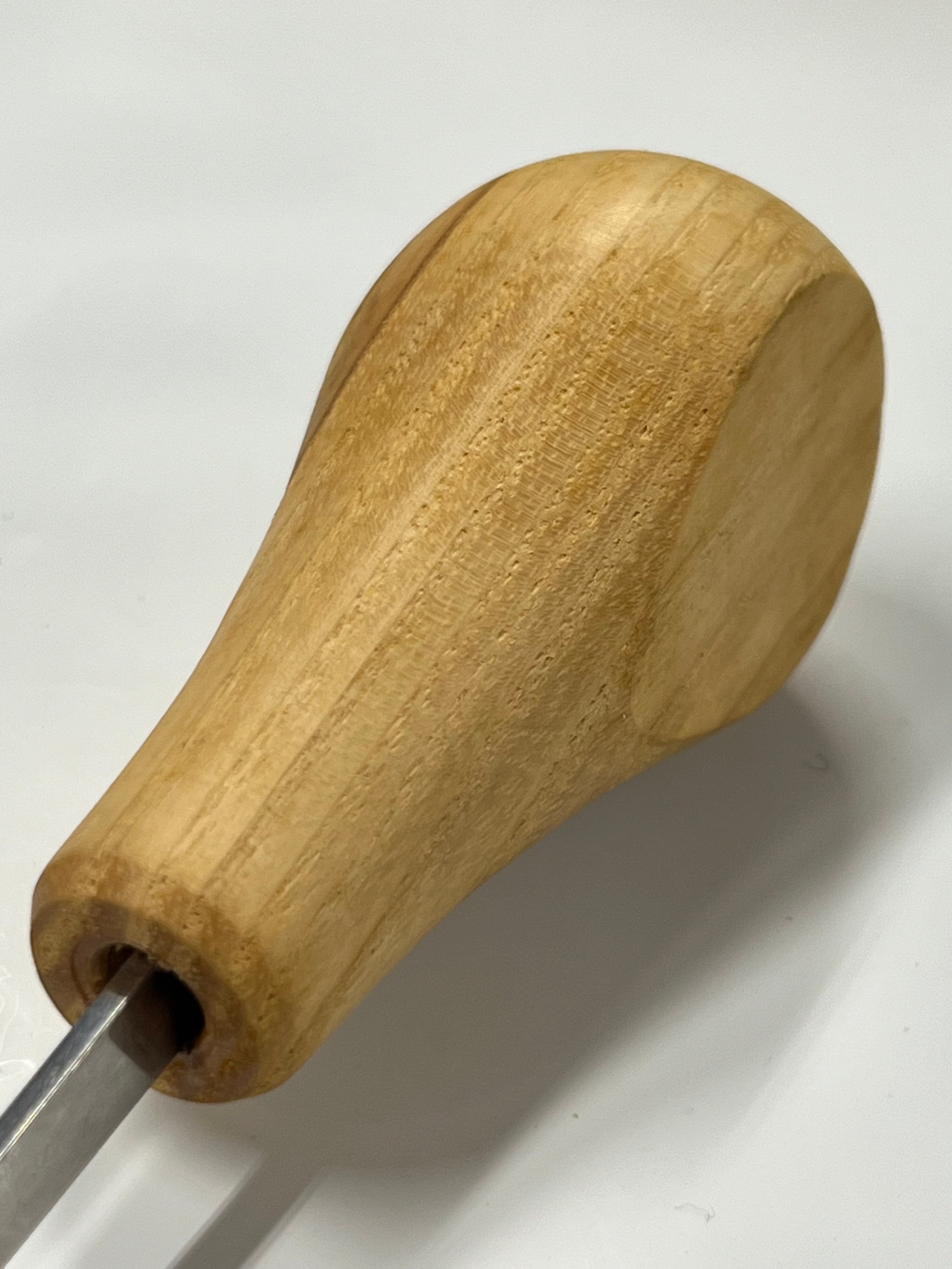 Stroppello per intaglio 75x4mm scalpello piatto dritto P1/04 con manico a pomello