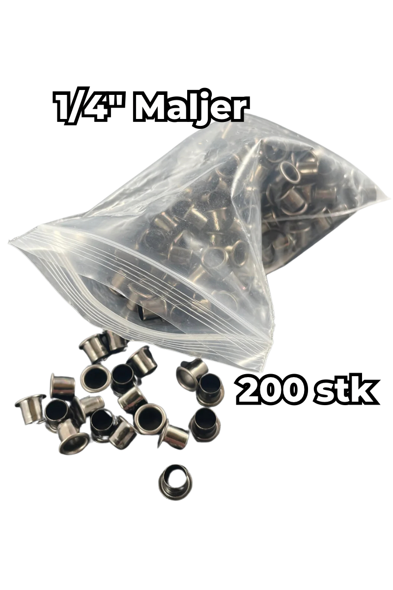 Occhielli da 1/4” per KYDEX (200 pz)