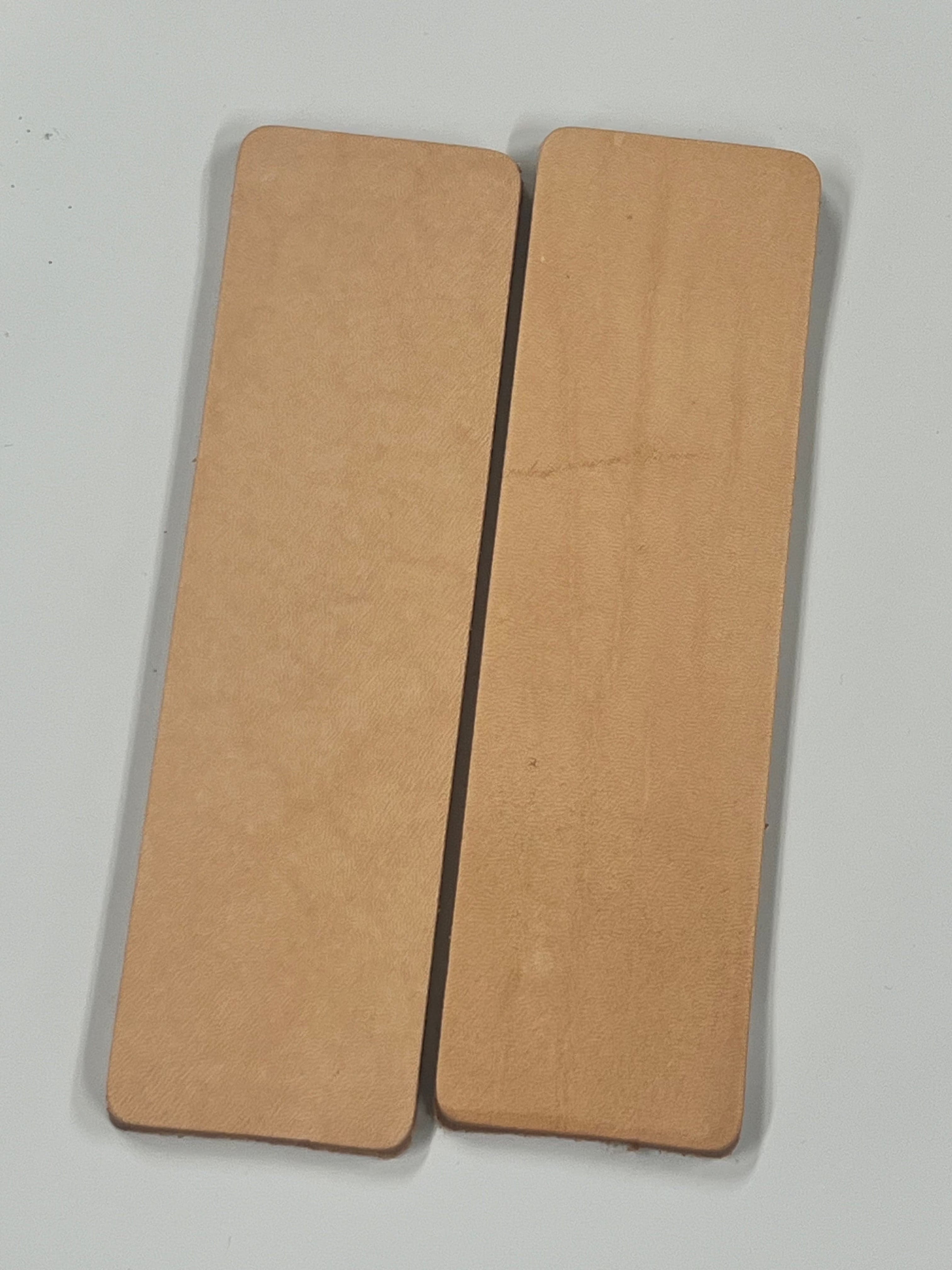 Cinghia in cuoio 40x140 mm conf. da 2