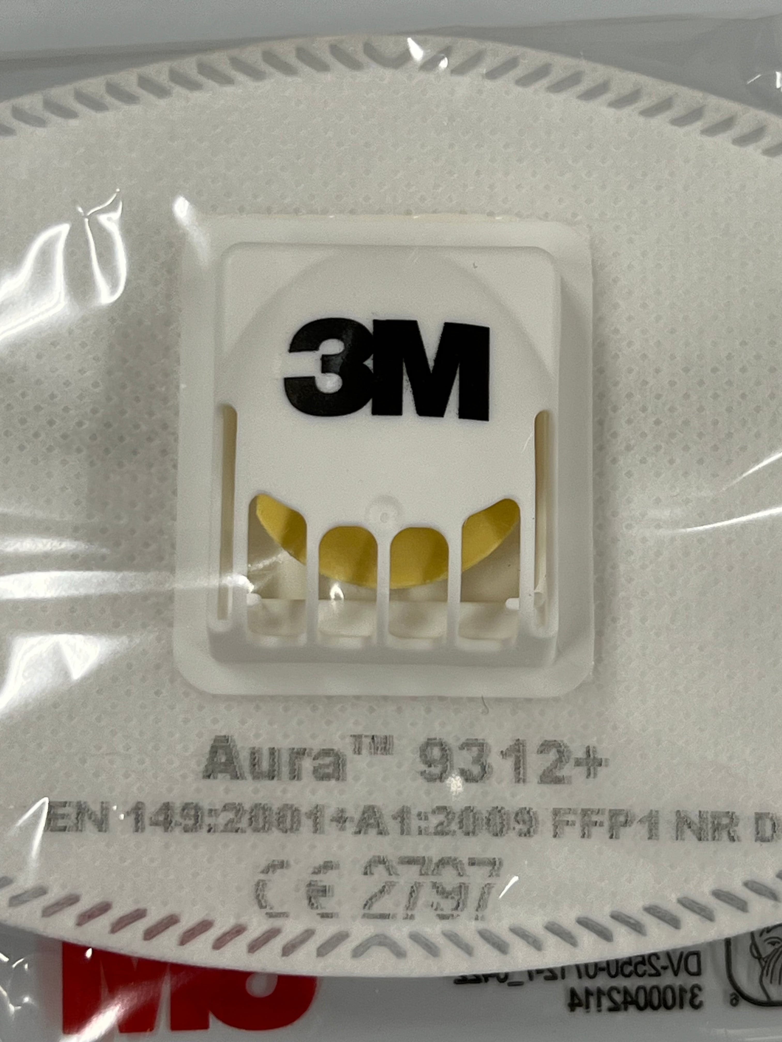 Mascherine antipolvere 3M Aura con valvola