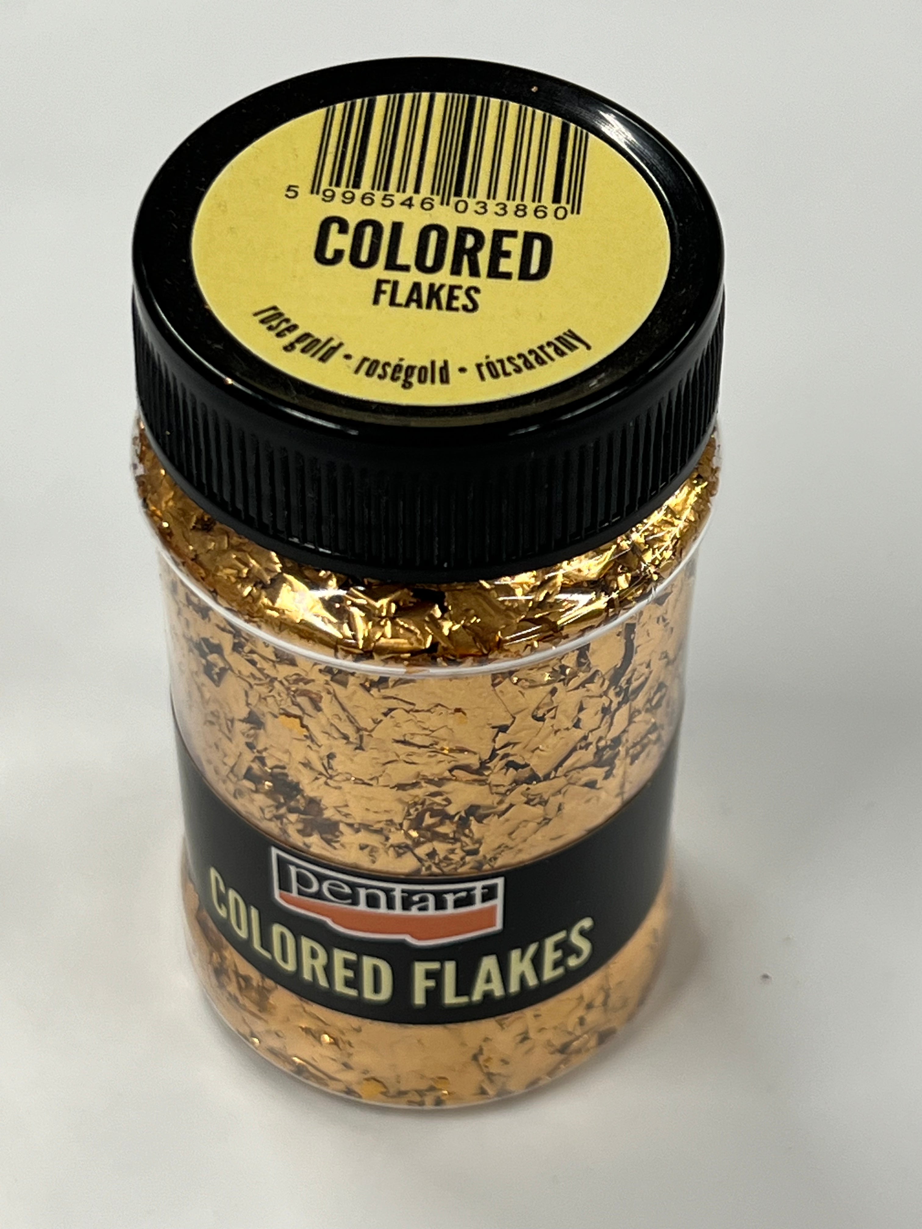 Scaglie colorate per glitter epossidico