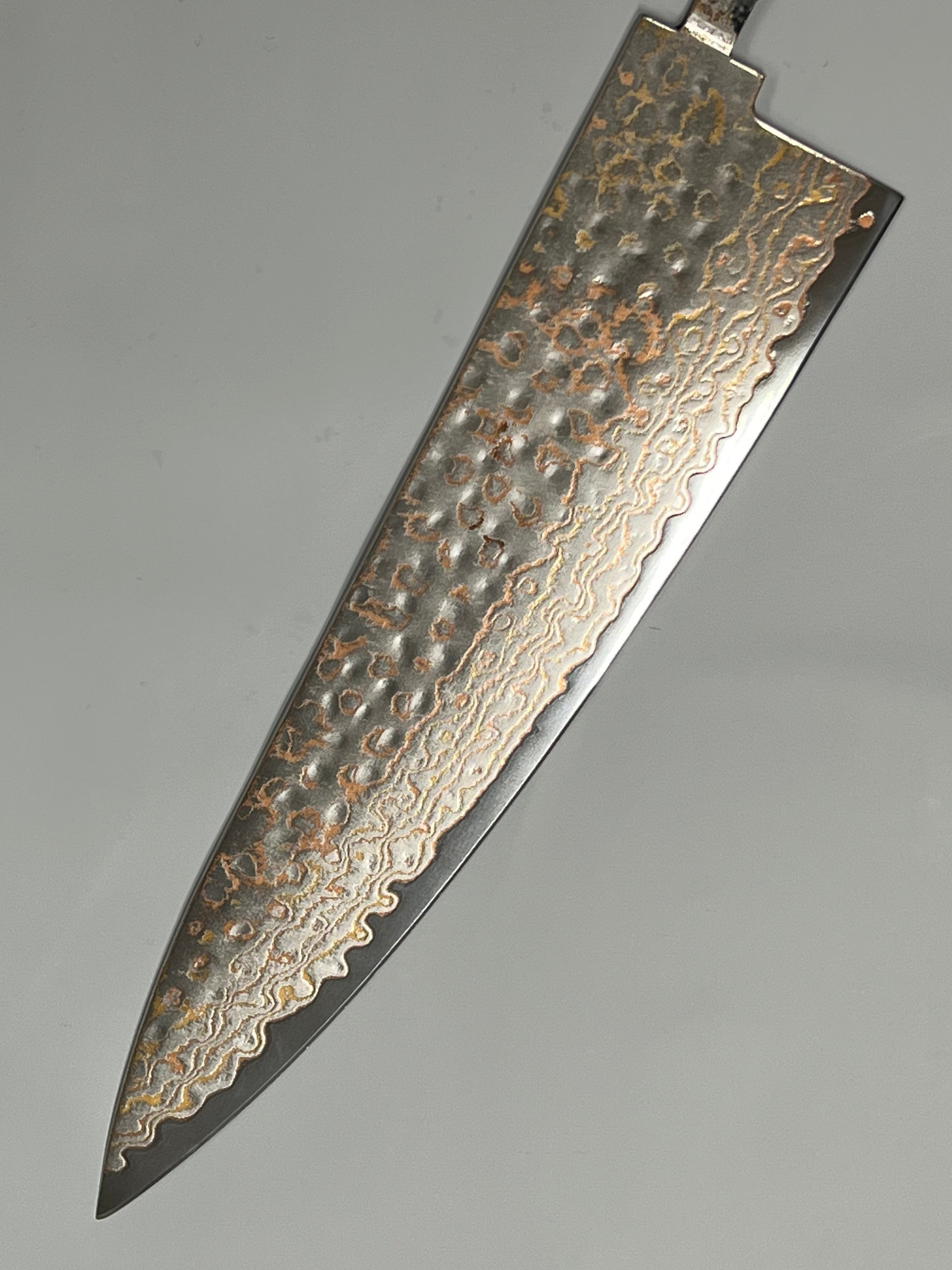 Coltello da chef 220mm Inossidabile Rame Damasco