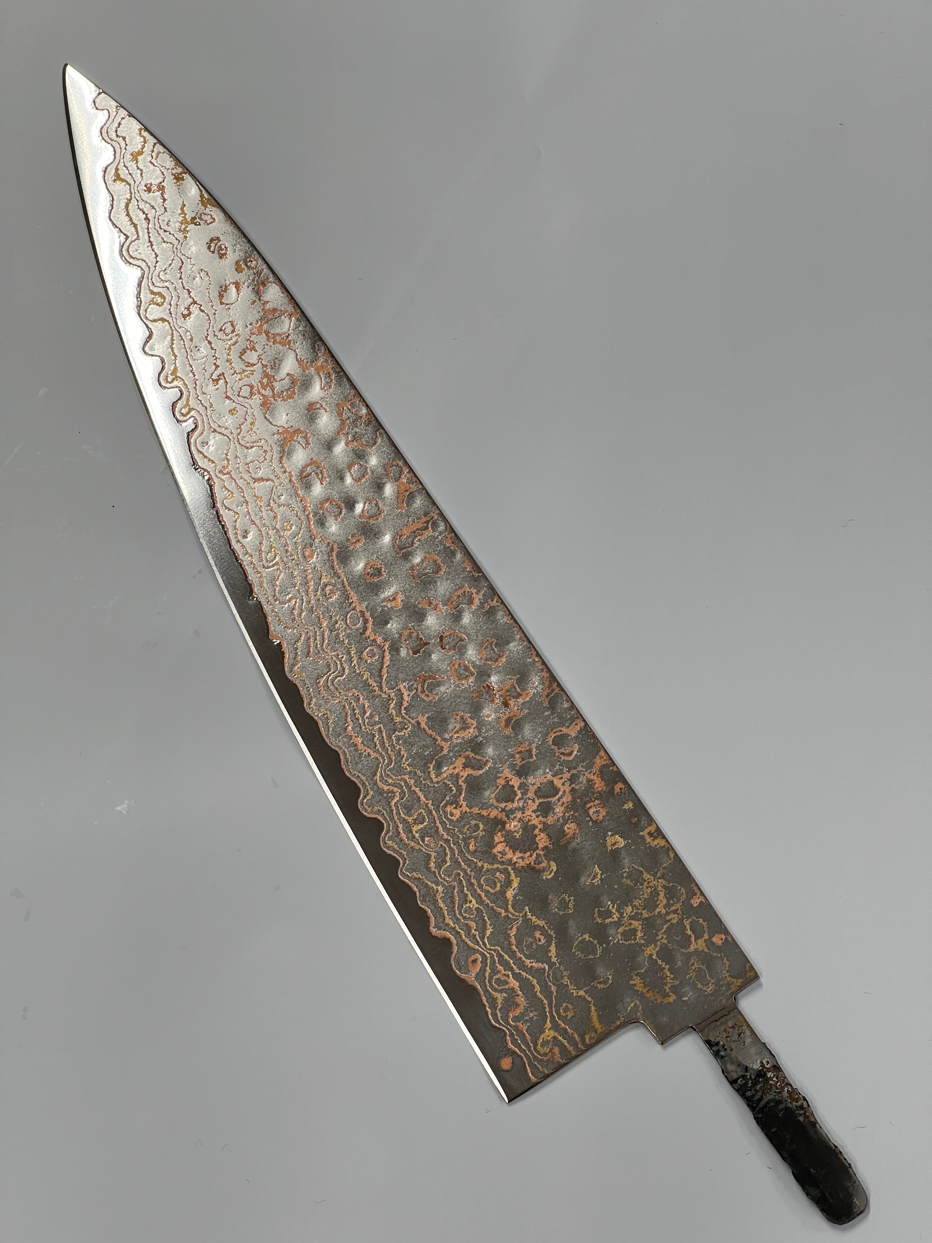 Coltello da chef 220mm Inossidabile Rame Damasco