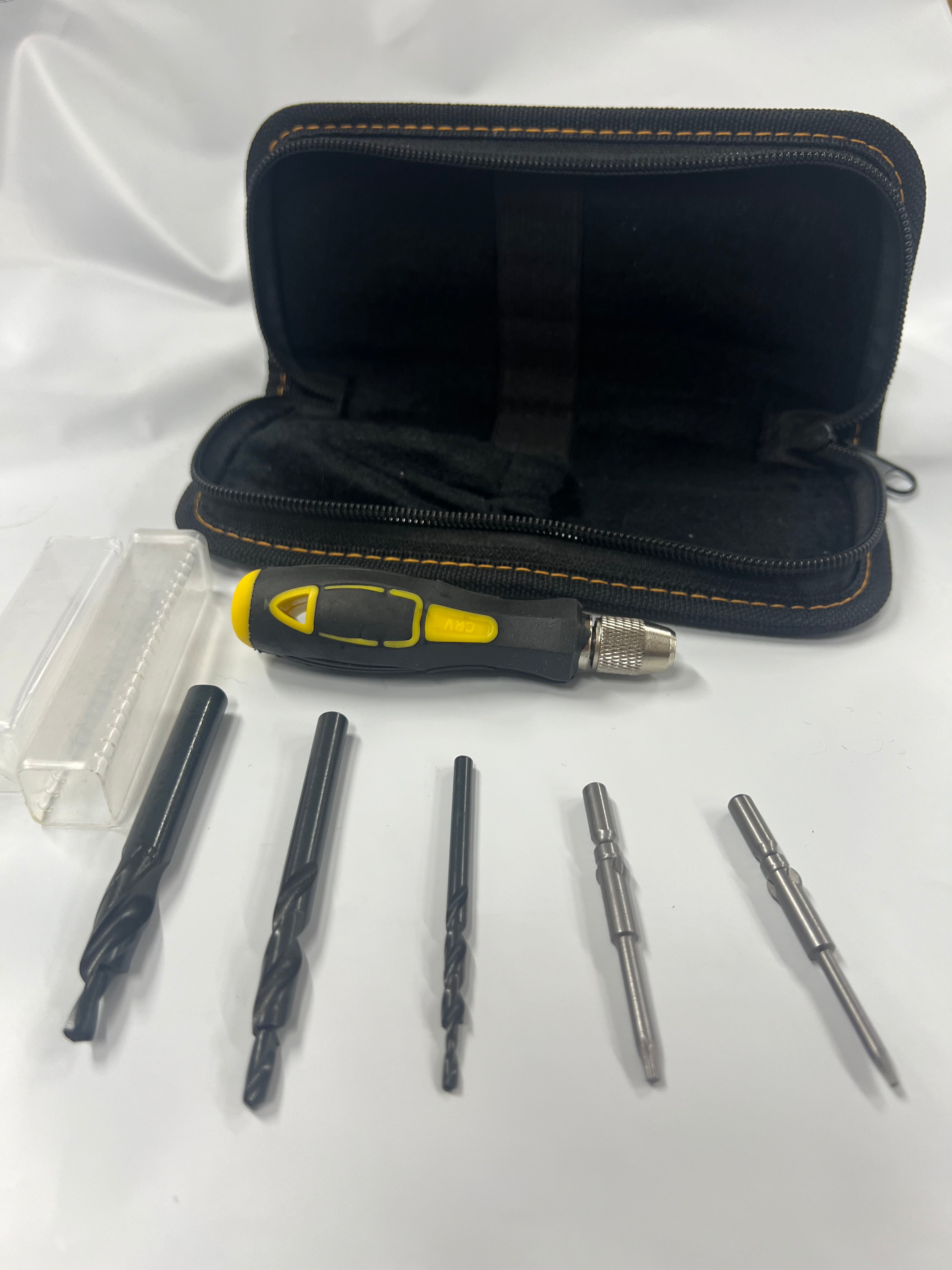 Kit di attrezzi per coltelli pieghevoli e a codolo nascosto