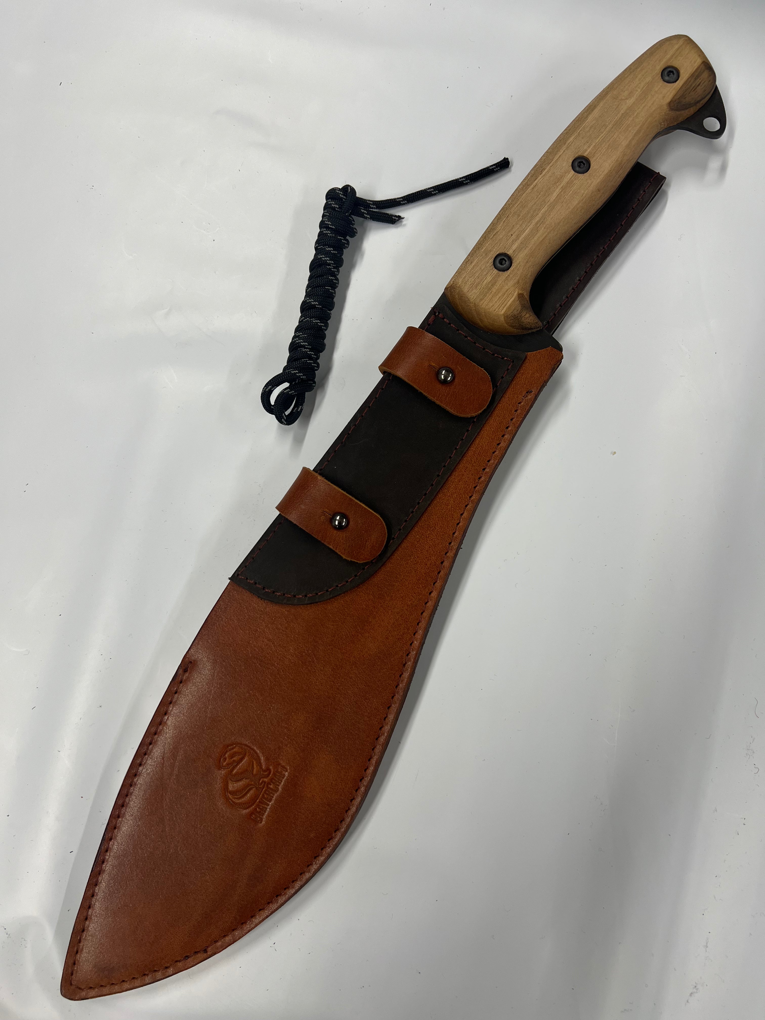 Kukri KKR1 con fodero in cuoio