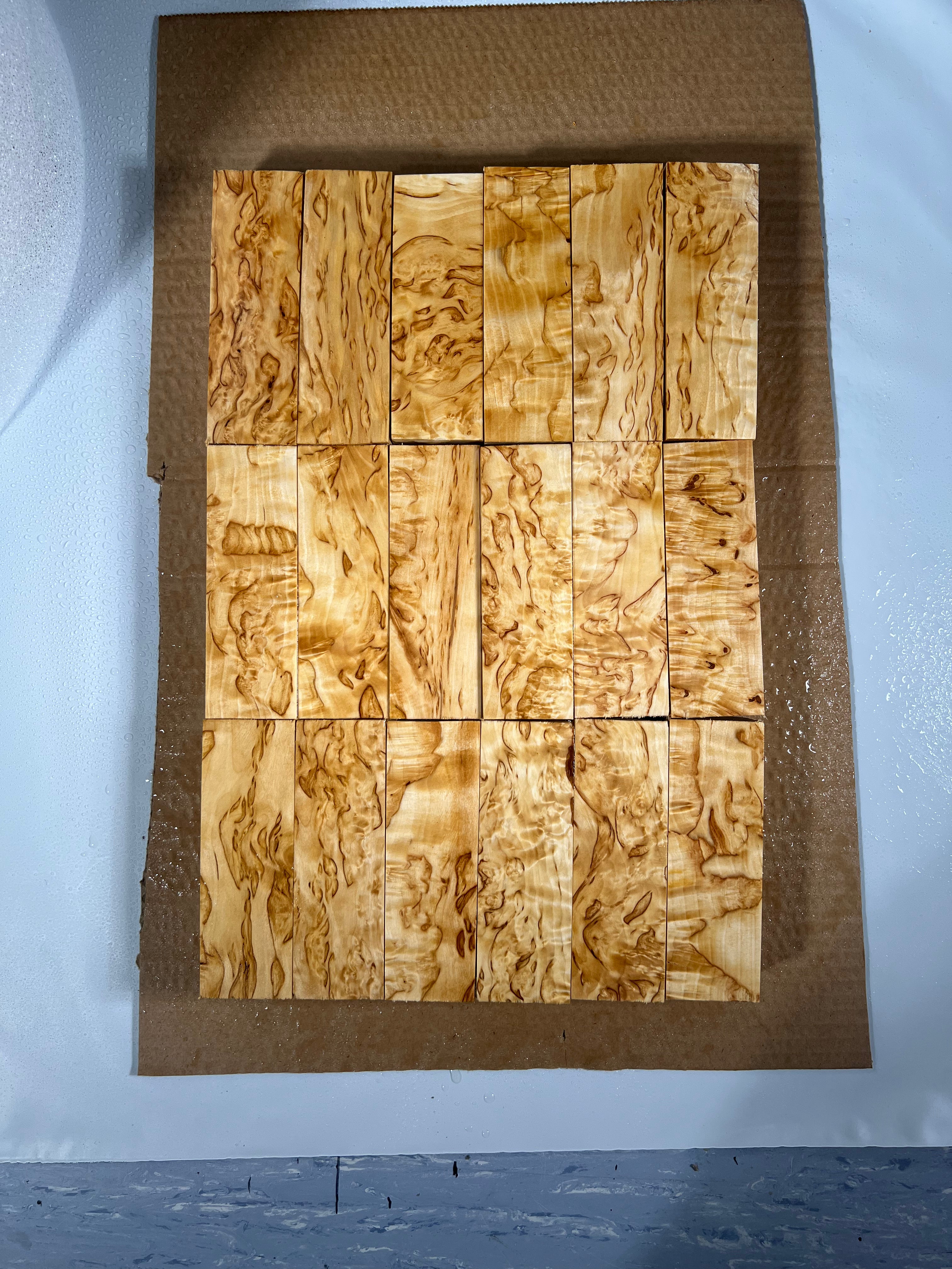 Betulla naturale betulla masur circa 30x40x120
