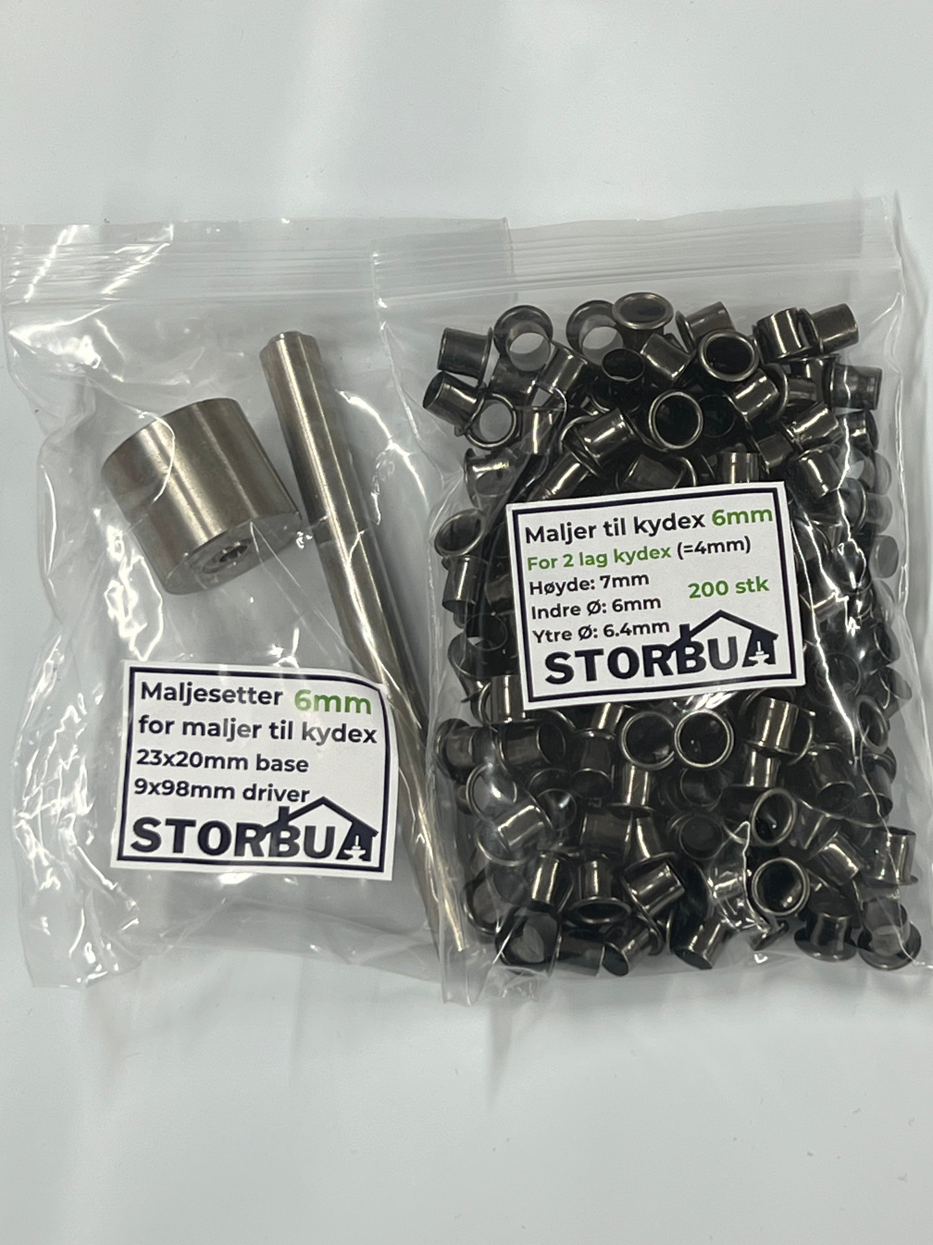 Occhiellatrice - Strumento per occhielli in Kydex