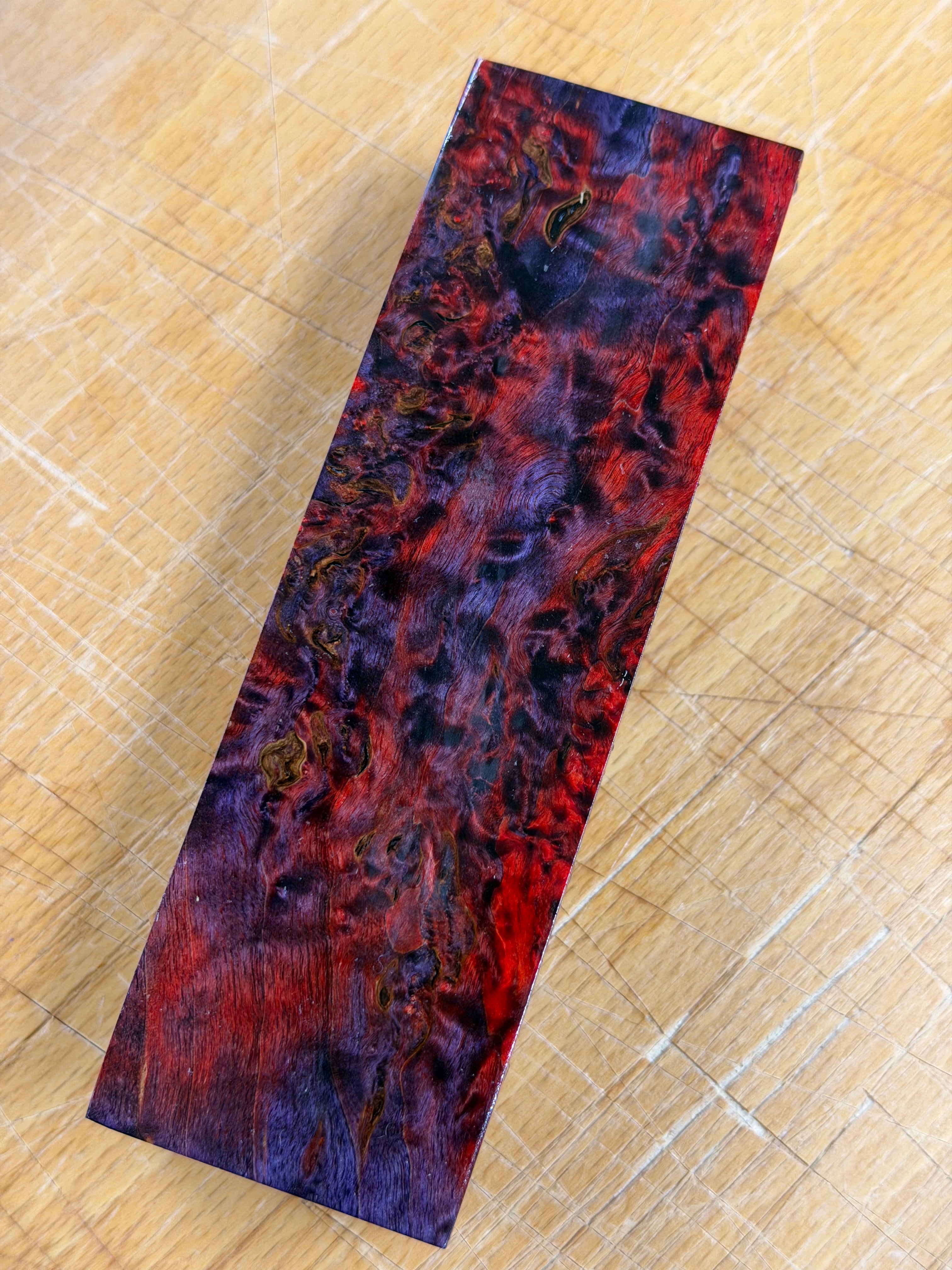 Betulla Kareliana Masur Rosso-Nero (Stabilizzato)
