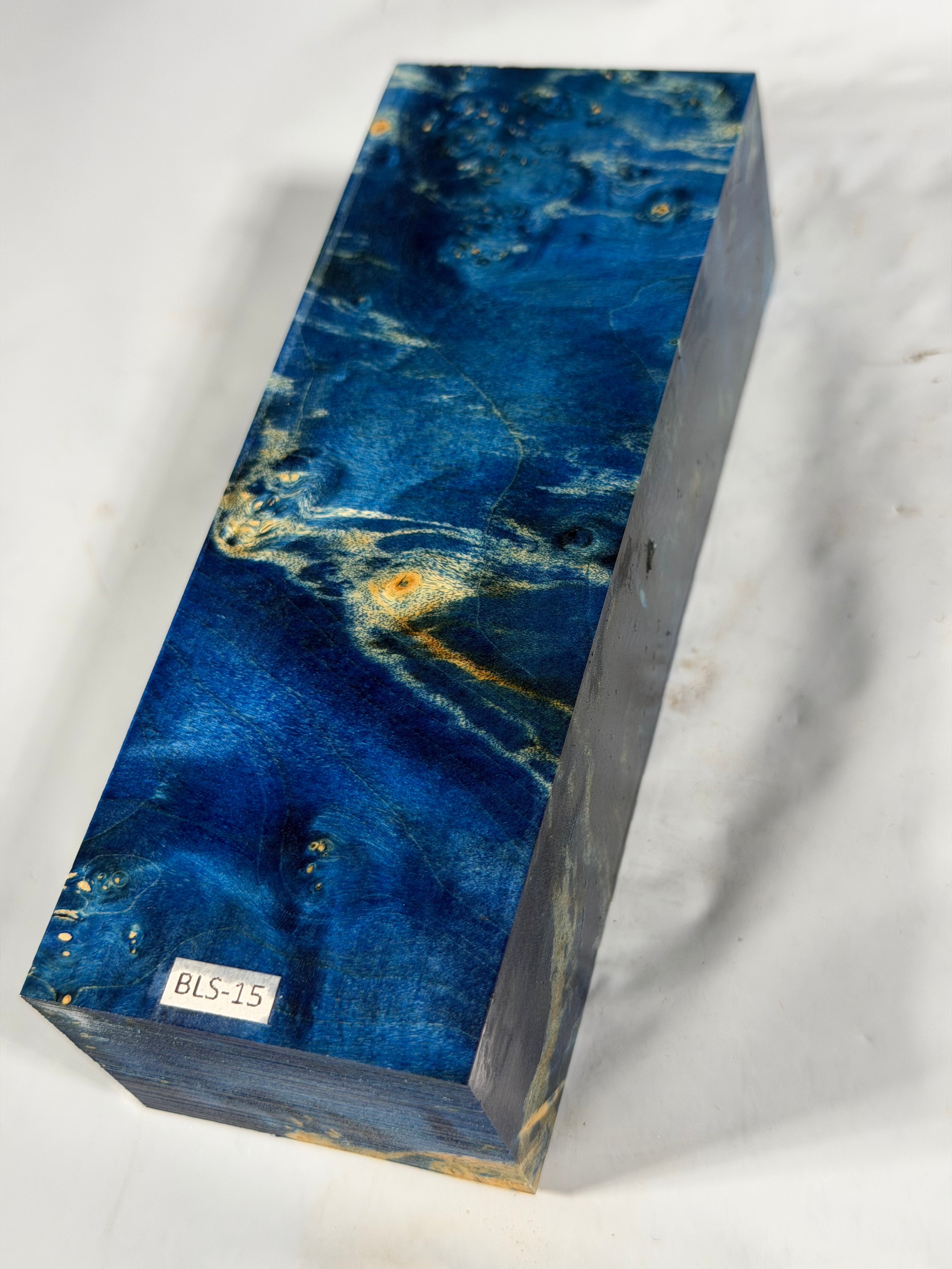 Blocco di legno stabilizzato per manico BLS-15
