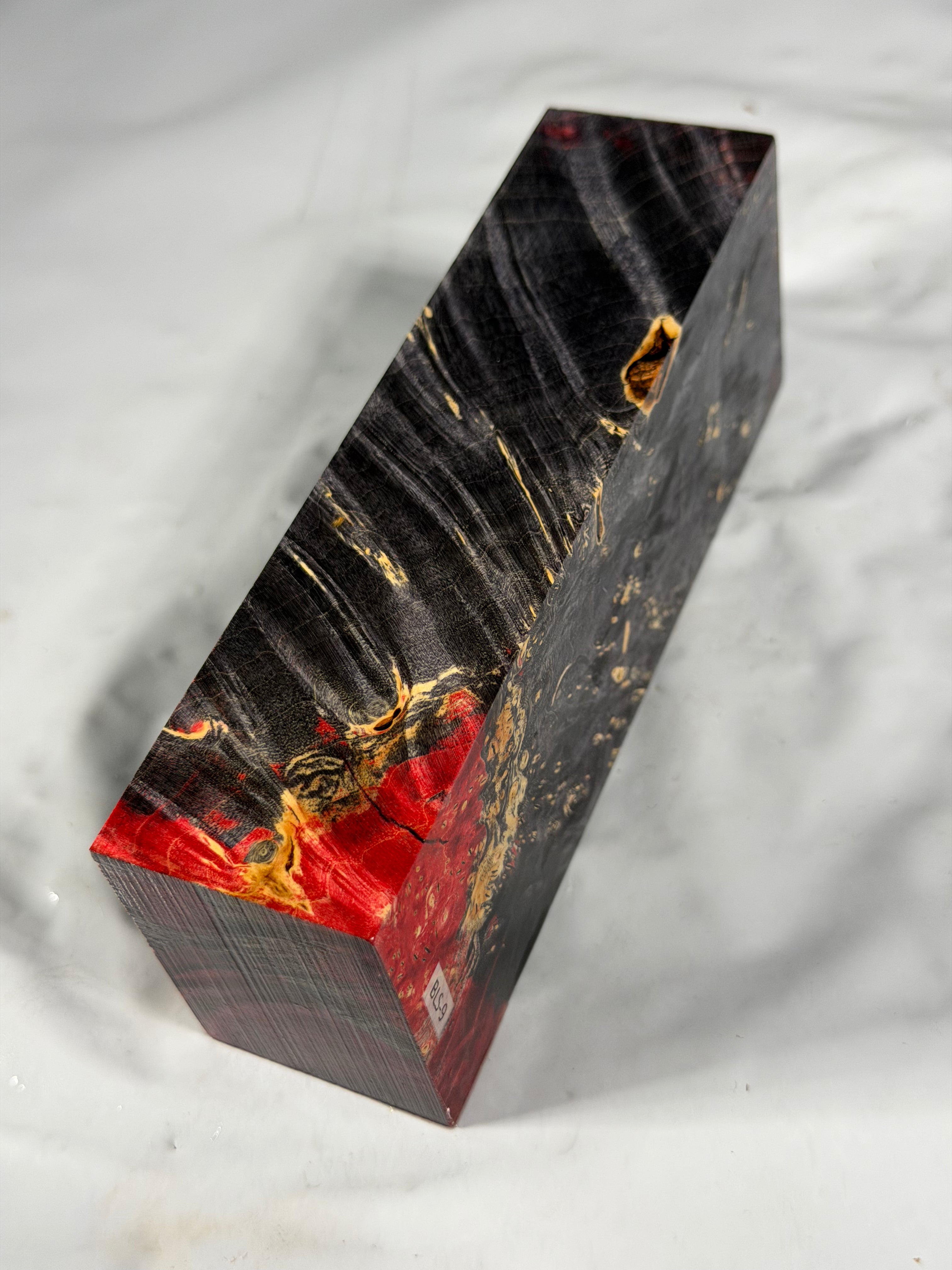 Blocco di legno stabilizzato per manico BLS-09