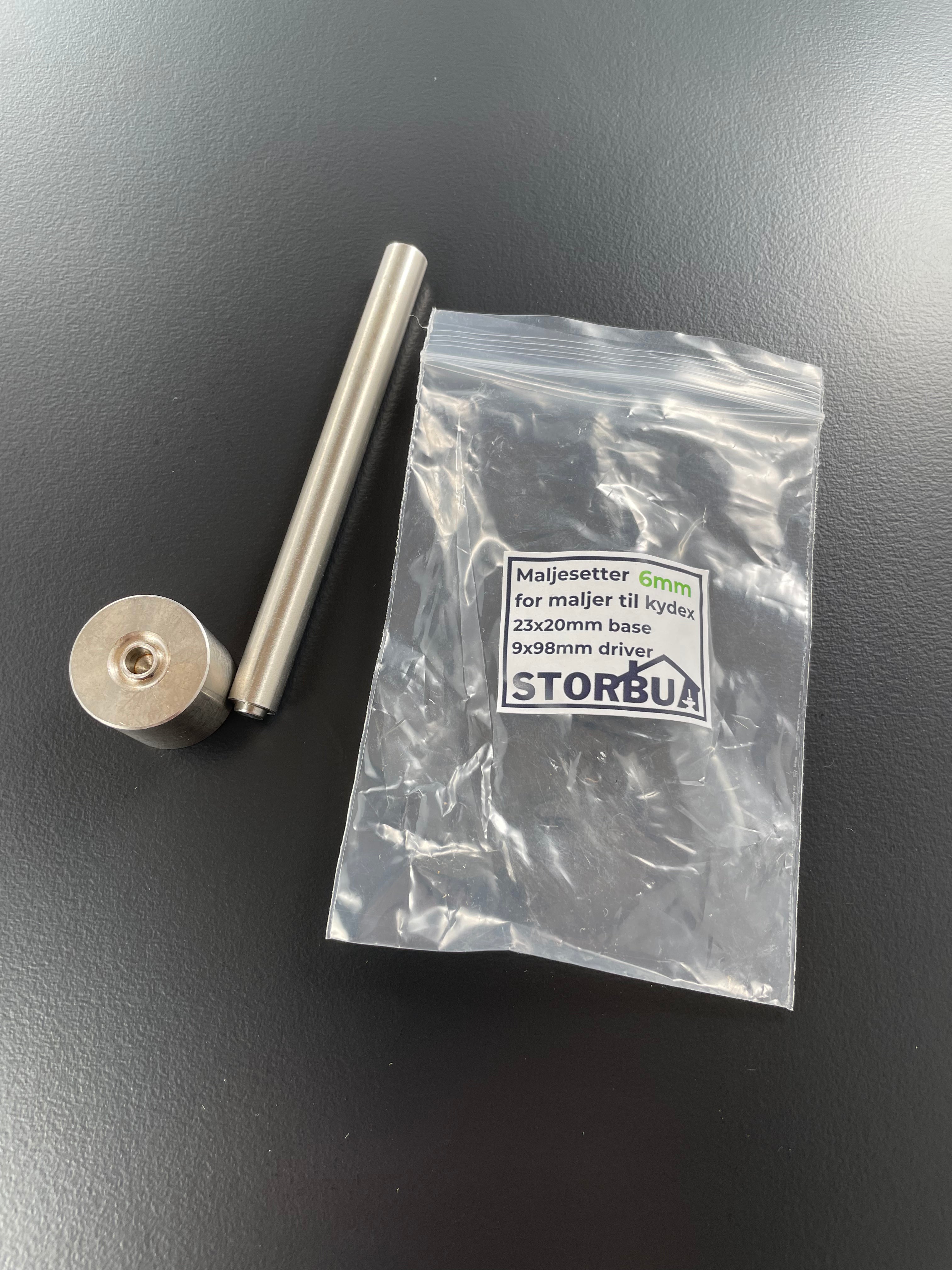 Occhiellatrice - Strumento per occhielli in Kydex