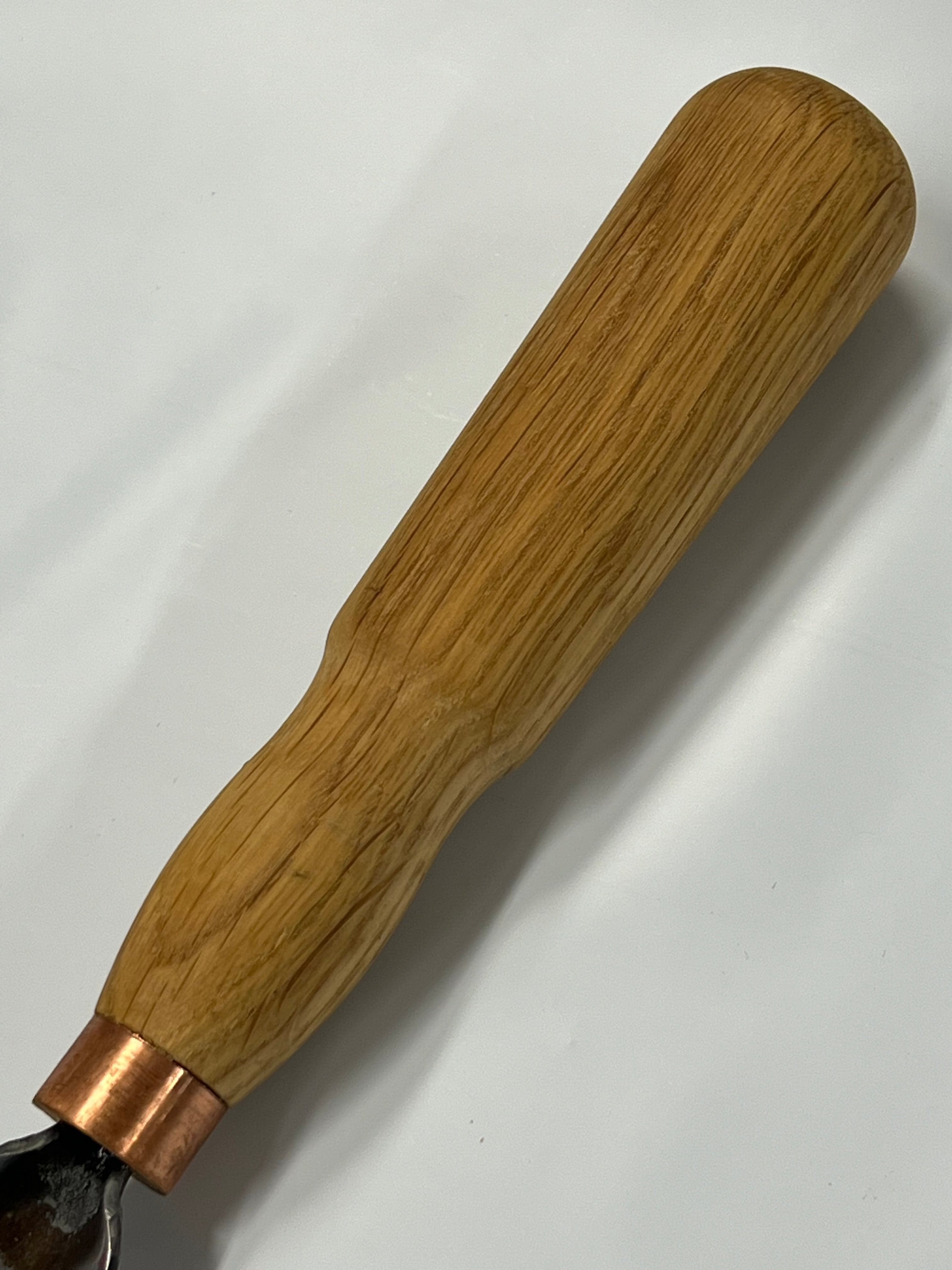 Scalpello per intaglio 130x22mm sgorbia curva