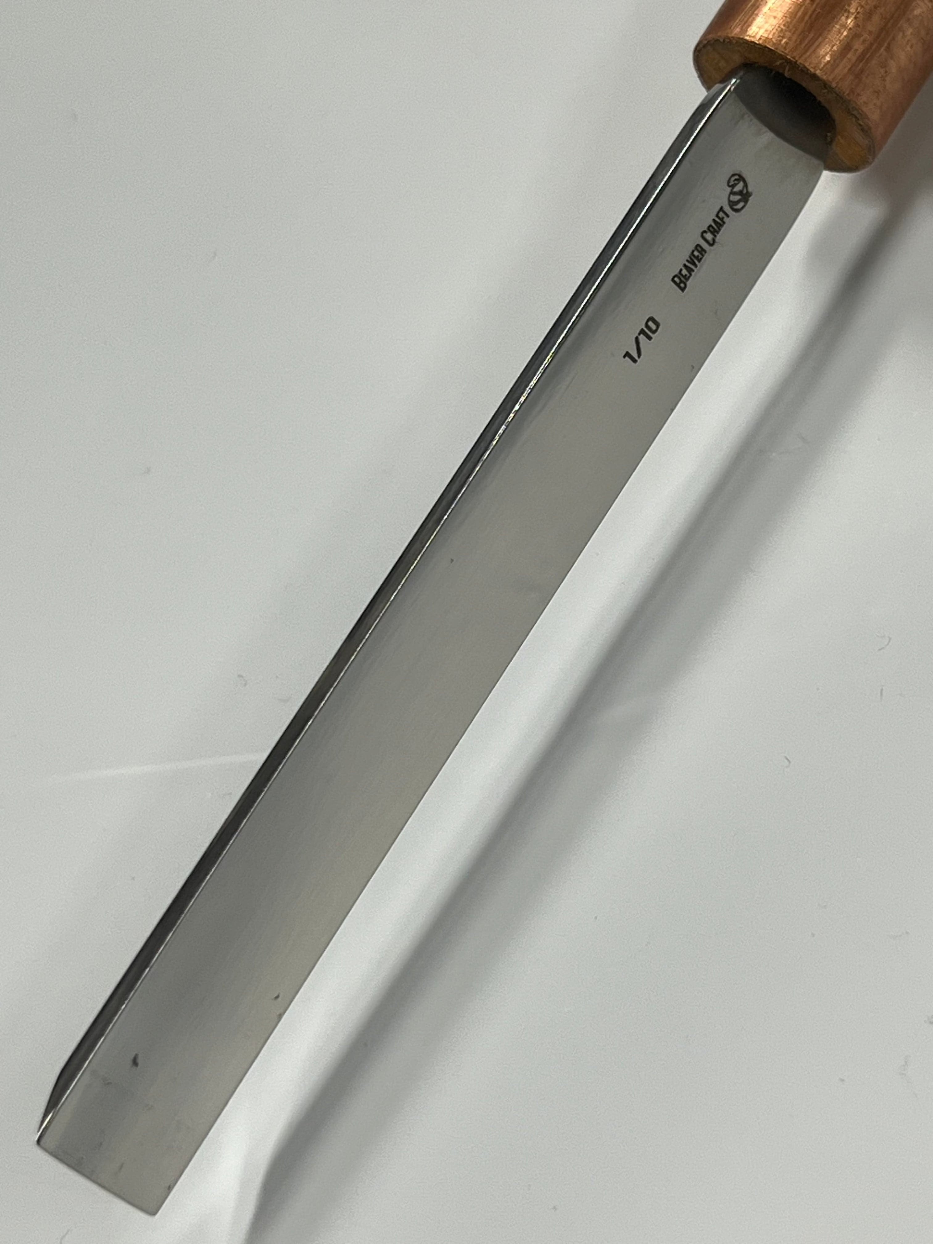 Scalpello per intaglio 80x10mm scalpello piatto dritto K1/10