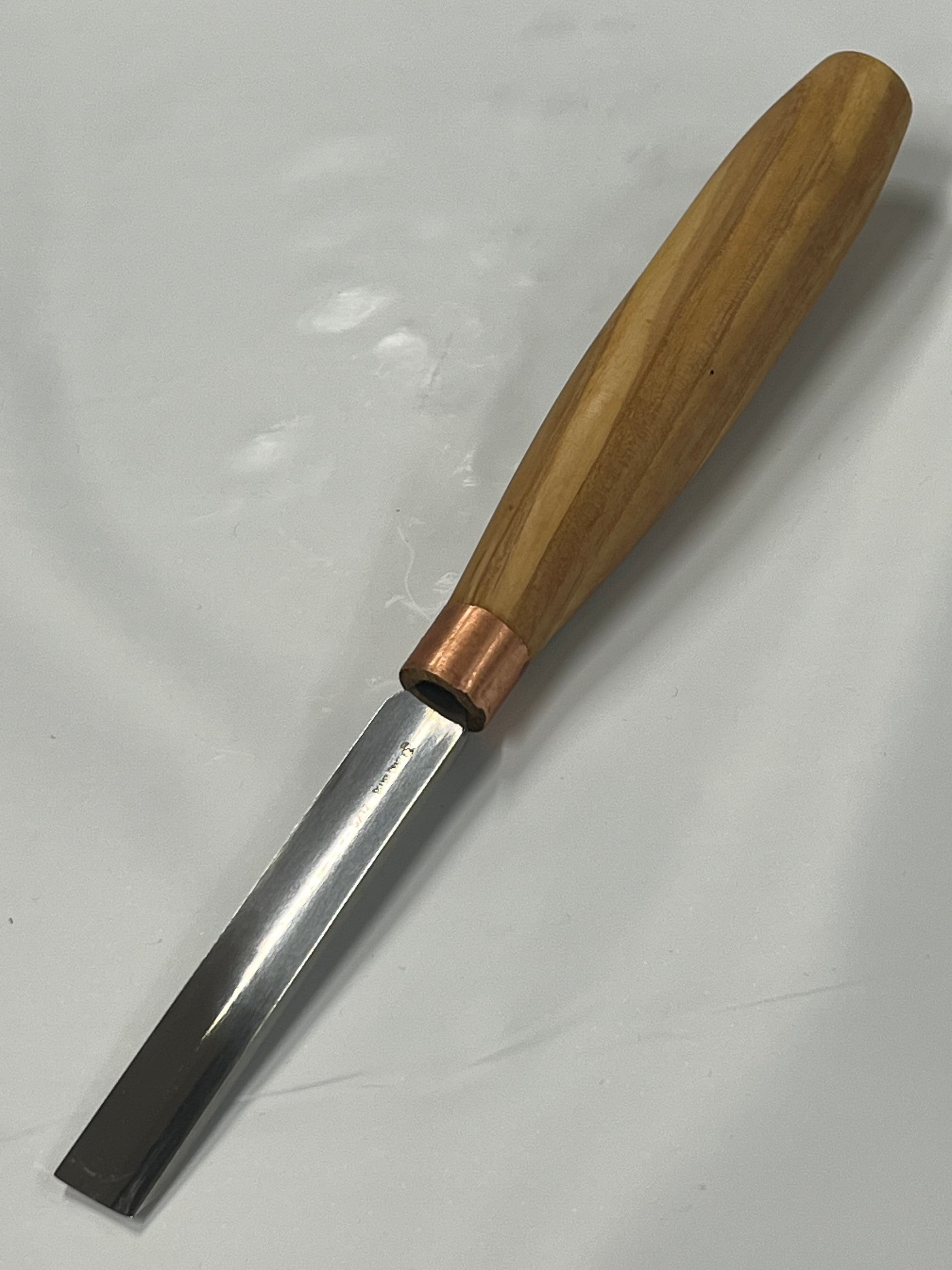 Scalpello per intaglio 80x12mm dritto arrotondato K5/12