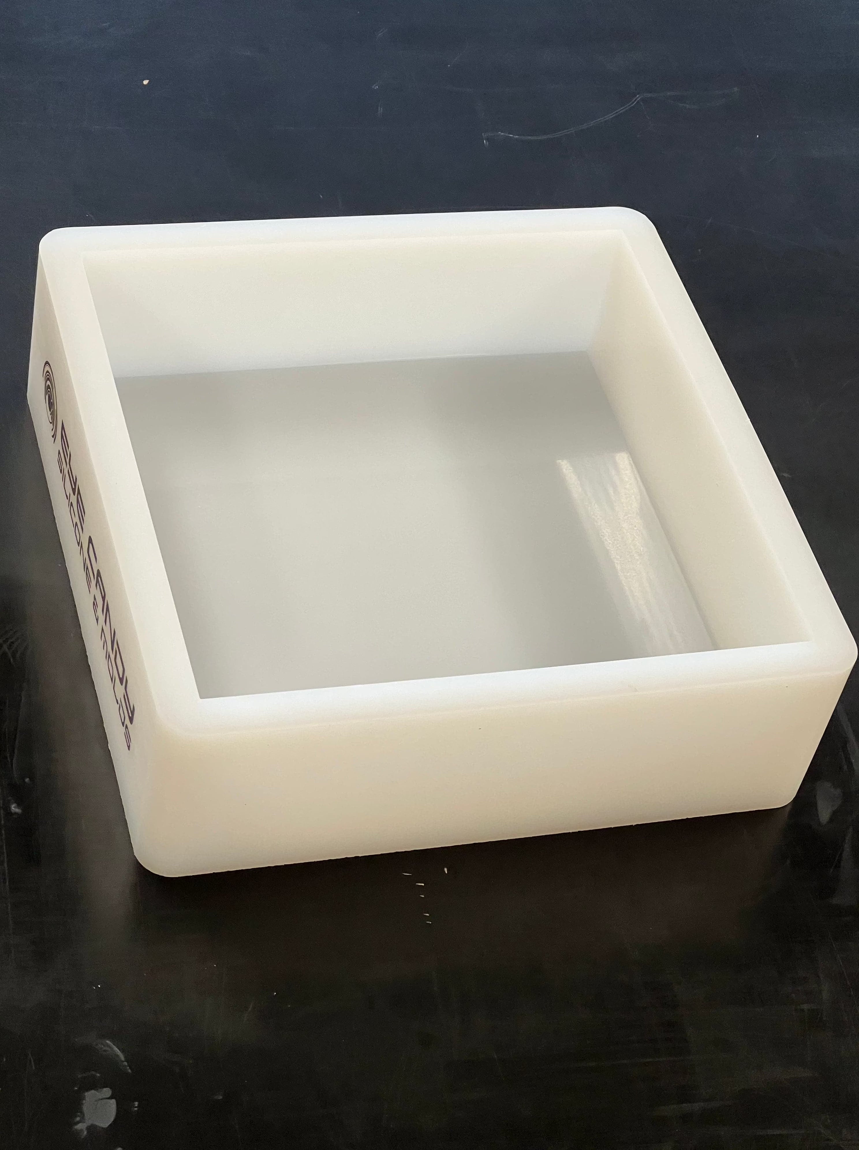 Stampo in silicone quadrato (255x255x77mm)
