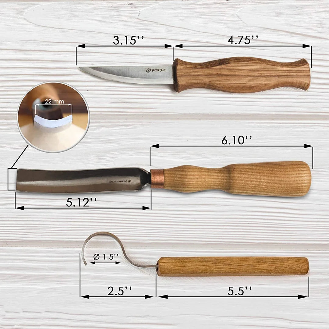 Set di scalpelli per intaglio S14