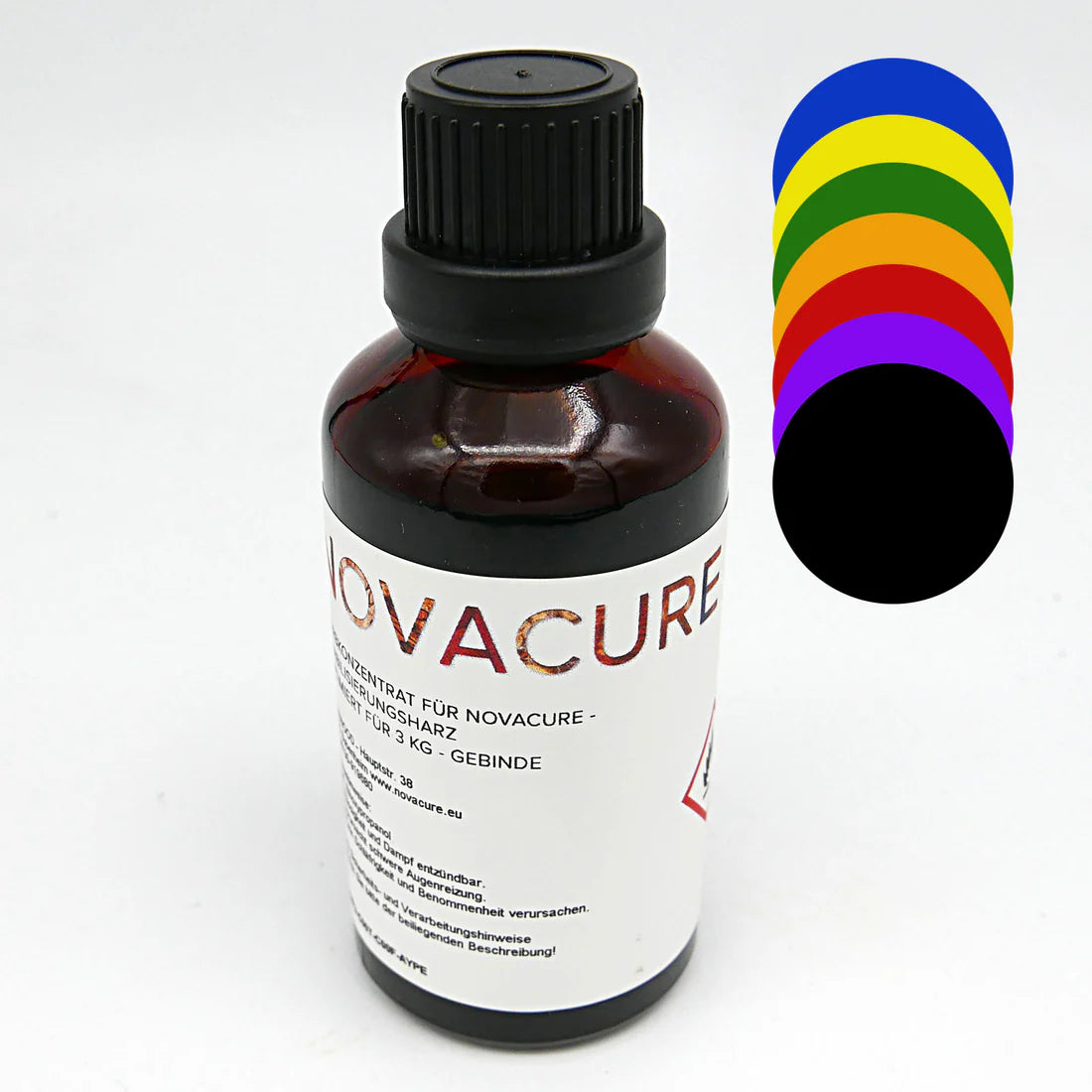 Colore per liquido di stabilizzazione Novacure 50ml