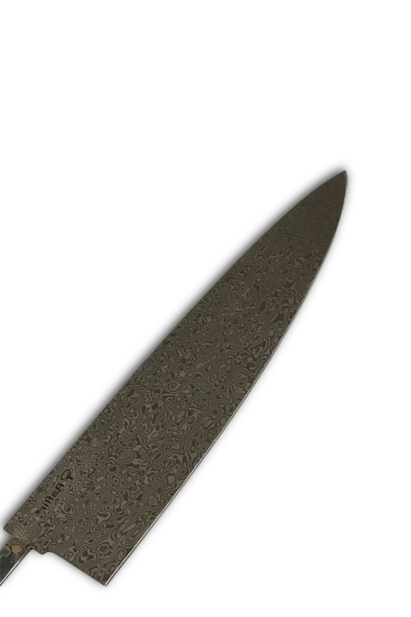 Coltello da cucina scandinavo in damasco